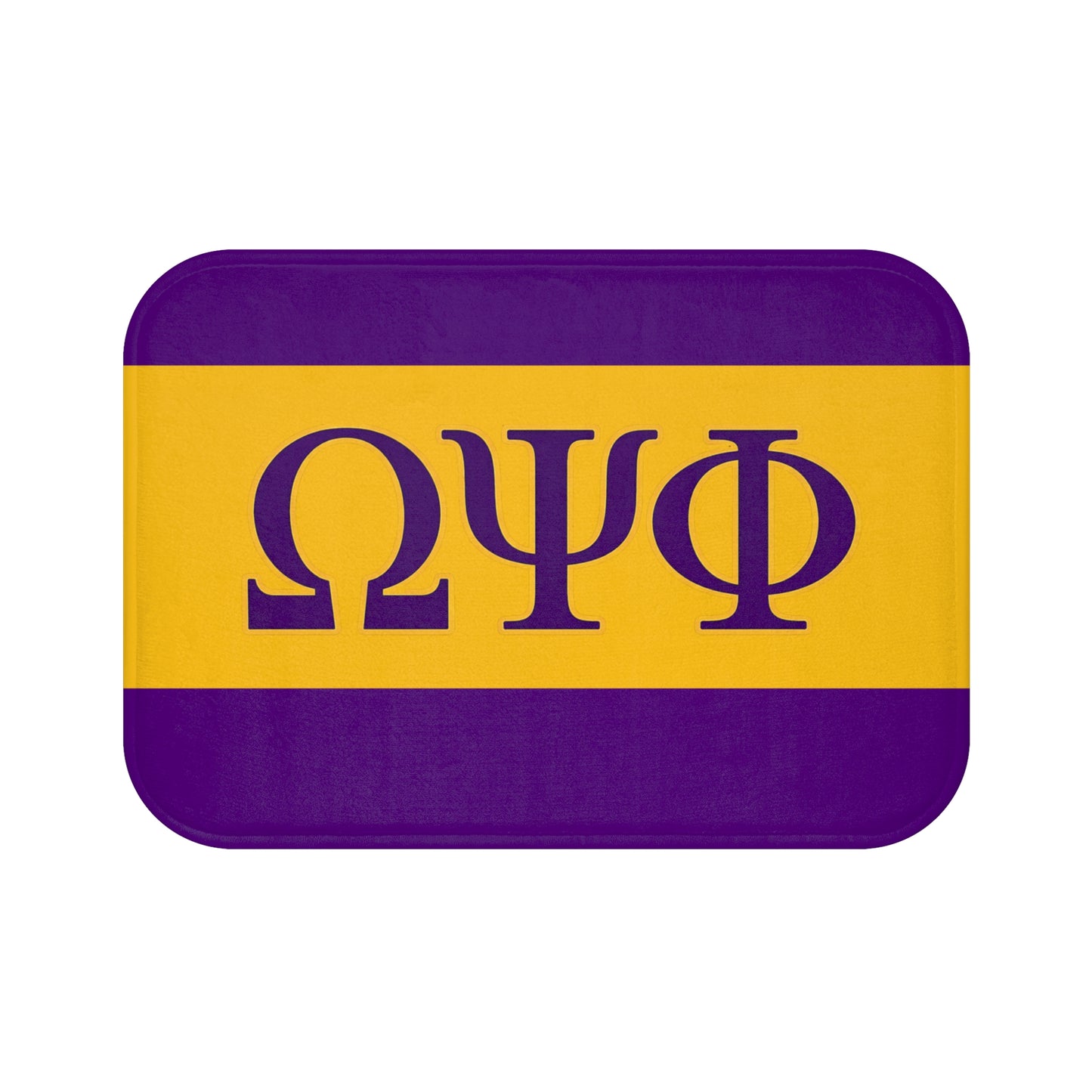 Omega Psi Phi Bath Mat