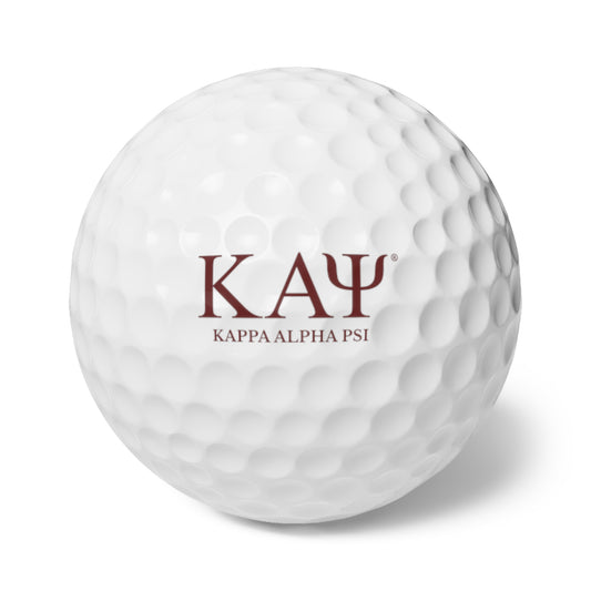 Kappa Alpha Psi Golf Balls