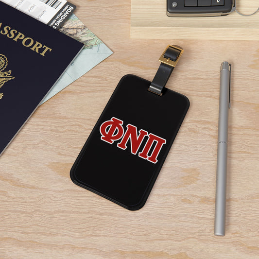 Phi Nu Pi Luggage Tag