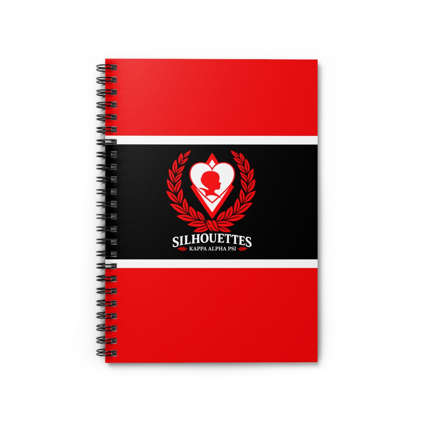Kappa Silhouettes Spiral Notebook