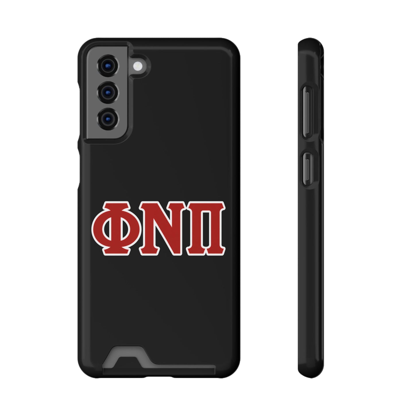 Phi Nu Pi Slim Wallet Phone Card Case