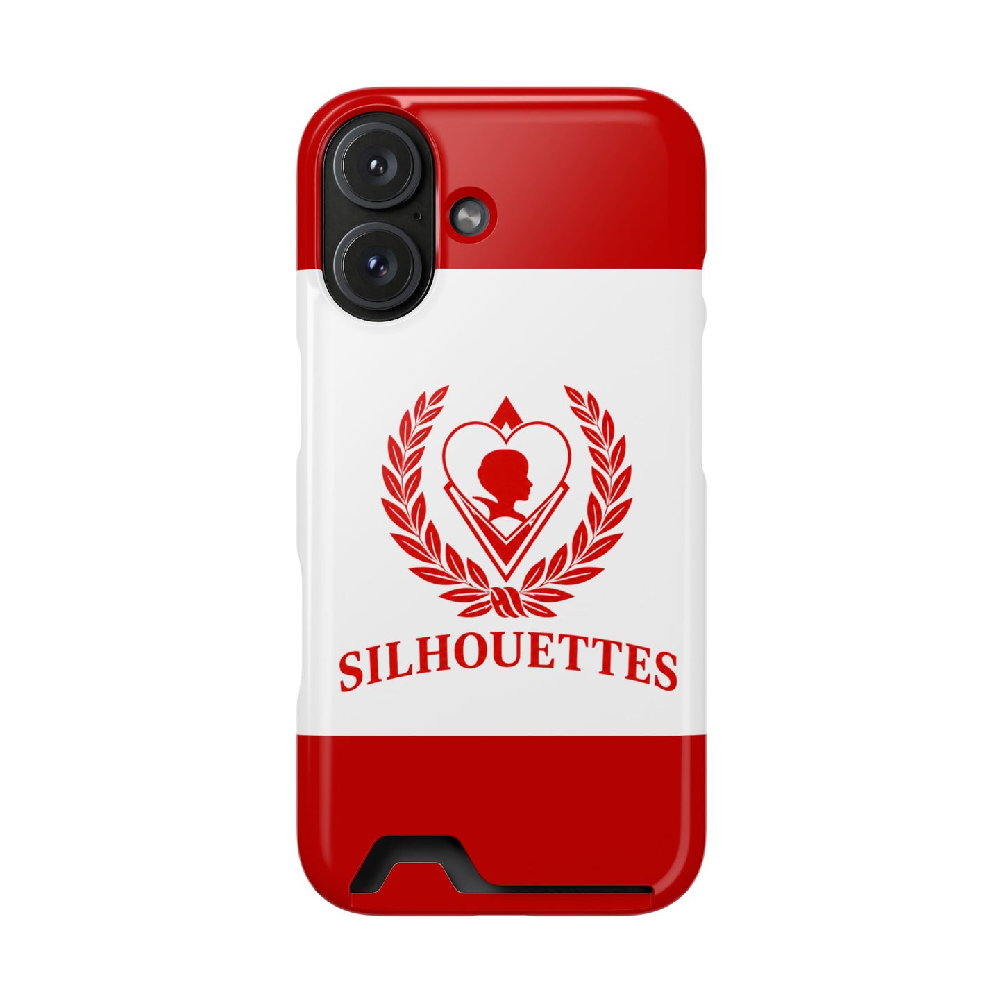 Silhouettes Slim Wallet Phone Card Case