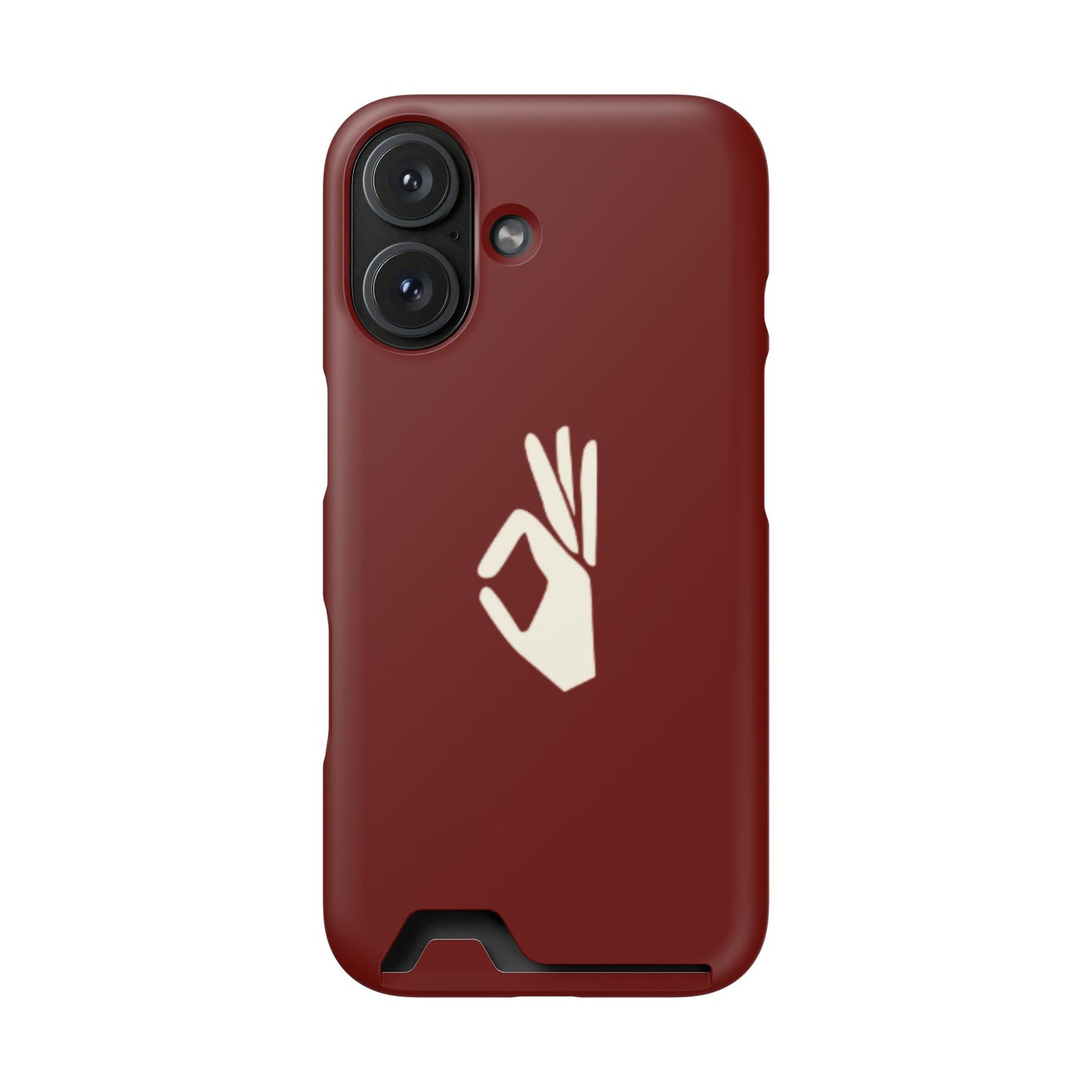 Yo NUPE Phone Case - Crimson & Cream