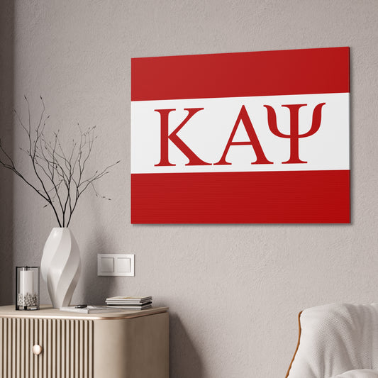 Kappa Alpha Psi Horizontal  Wall Canvas 2.0