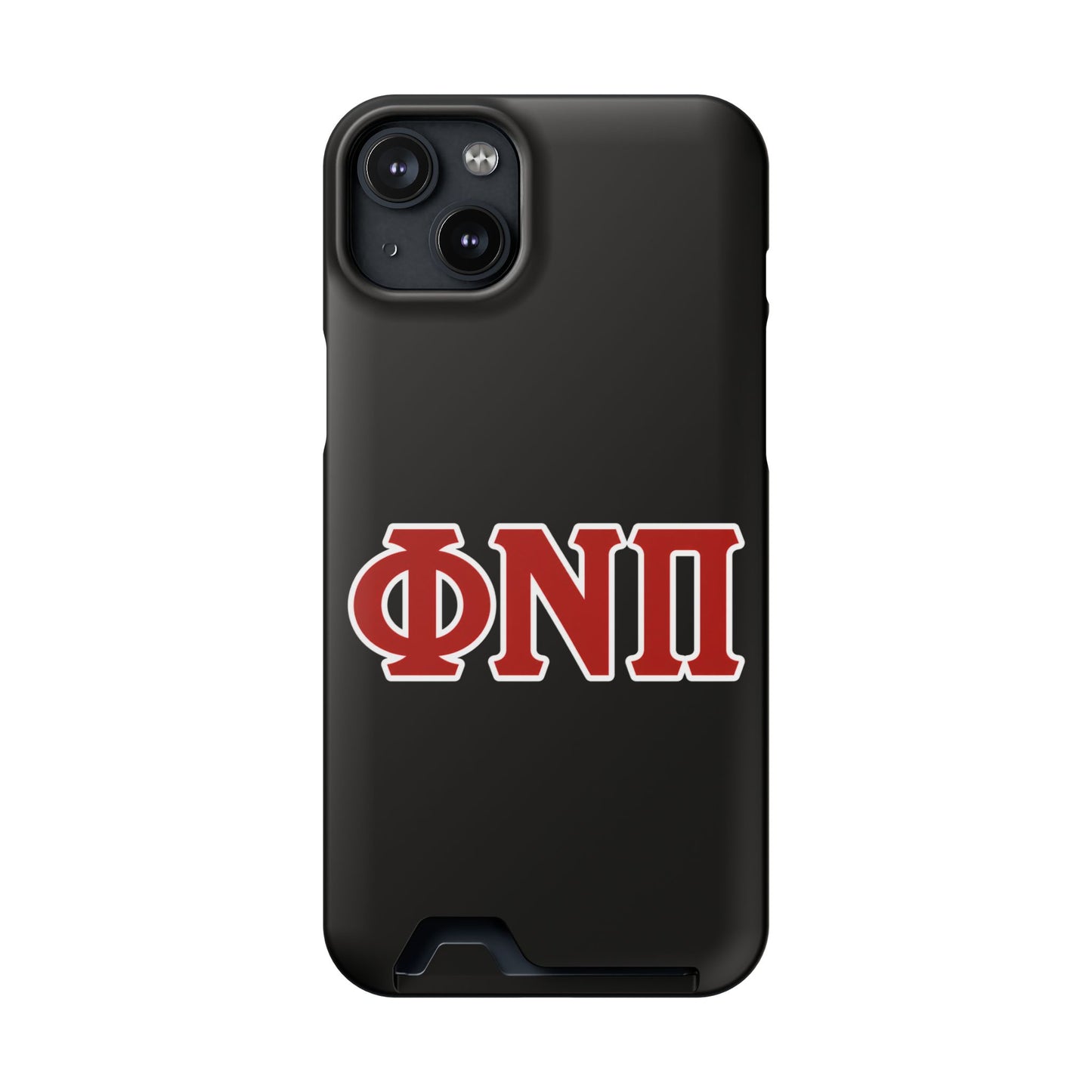 Phi Nu Pi Slim Wallet Phone Card Case