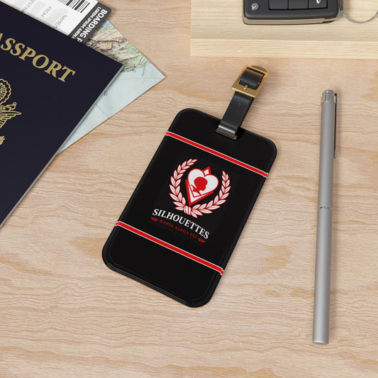 Silhouettes Crest Luggage Tag