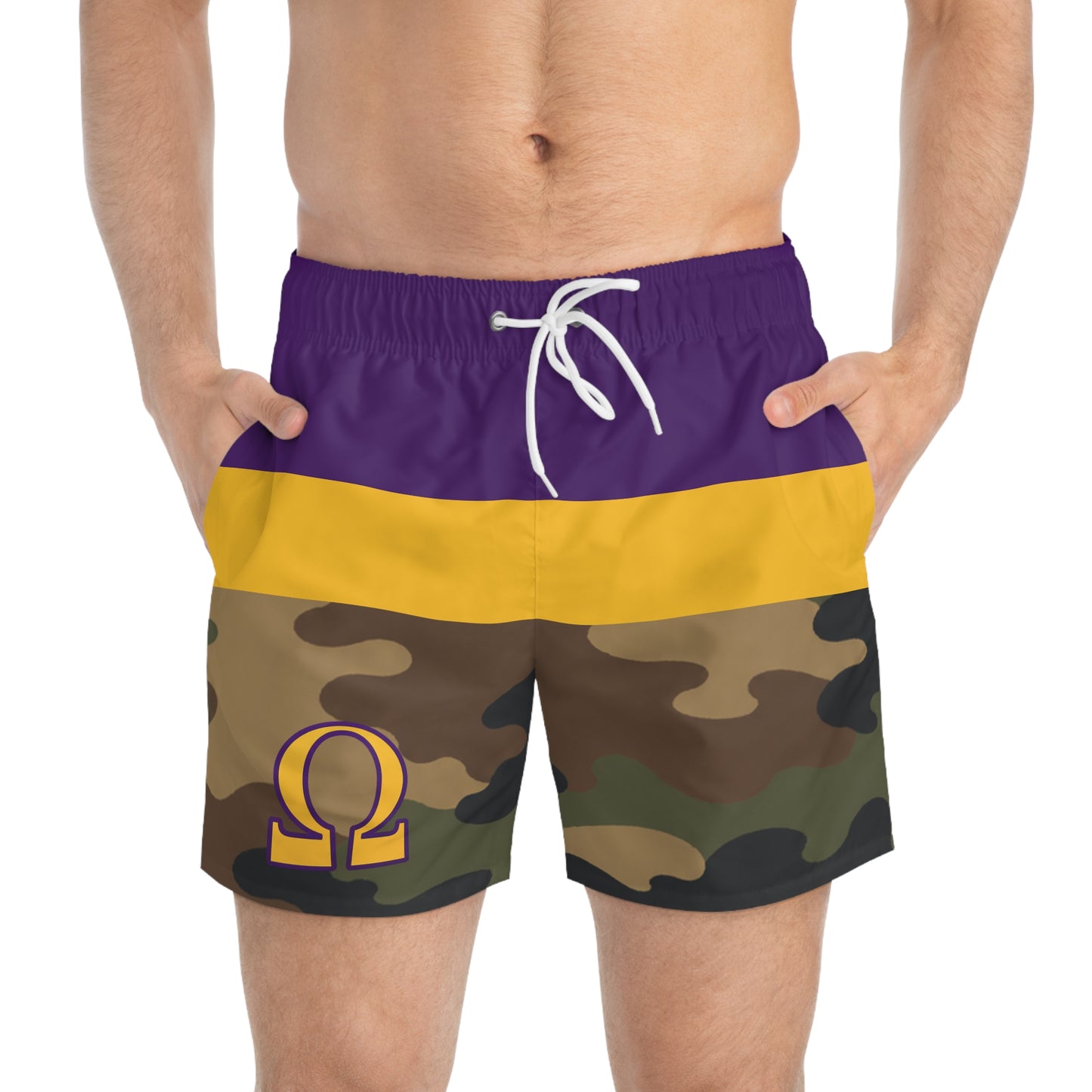 Omega Camo Swim Trunks
