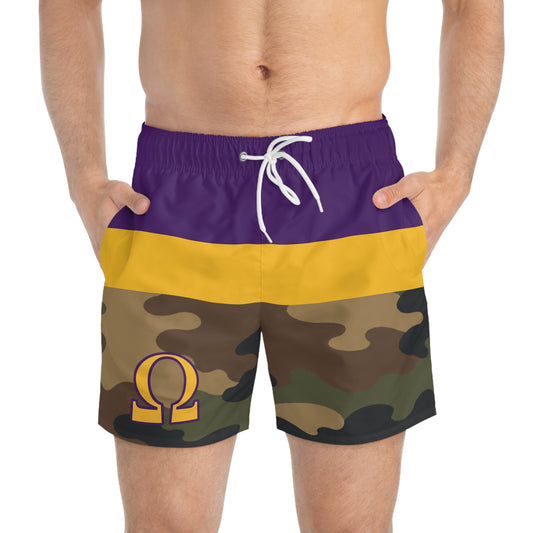Omega Camo Swim Trunks