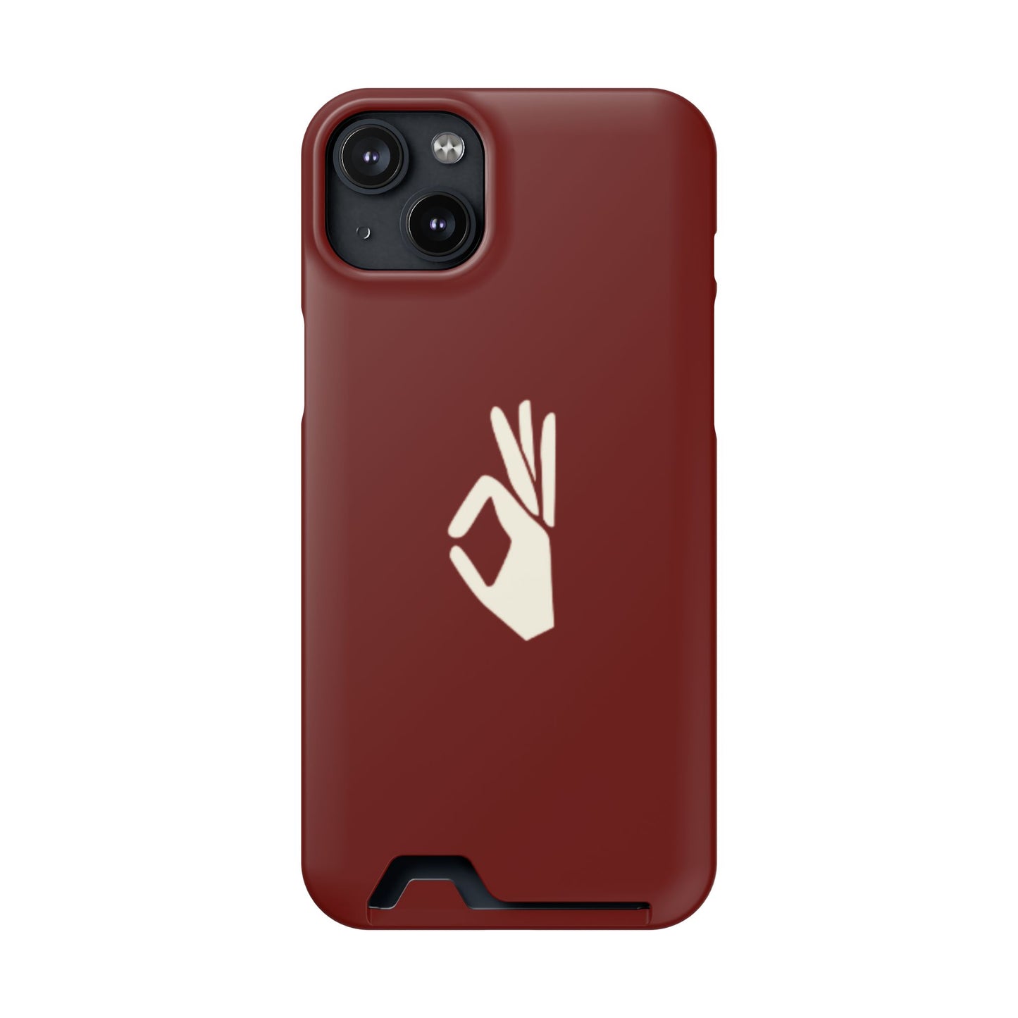 Yo NUPE Phone Case - Crimson & Cream
