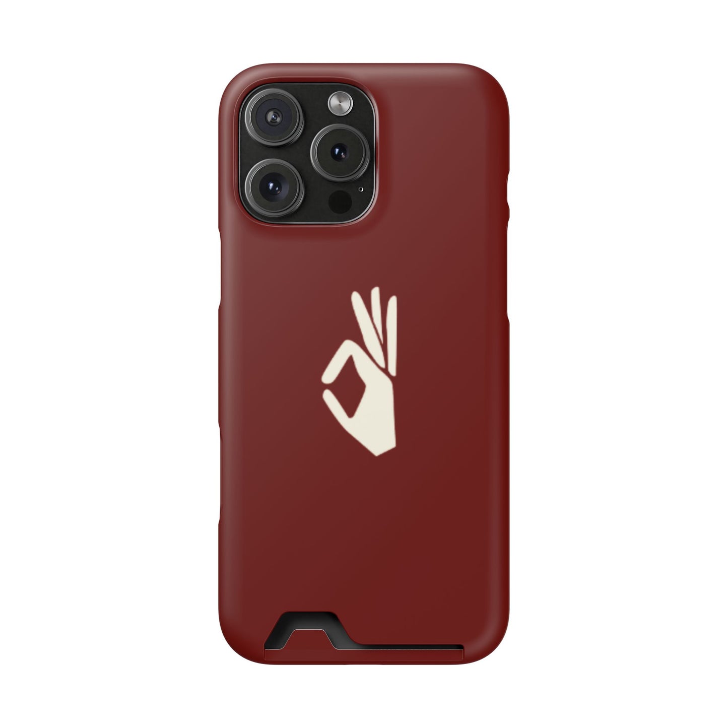 Yo NUPE Phone Case - Crimson & Cream