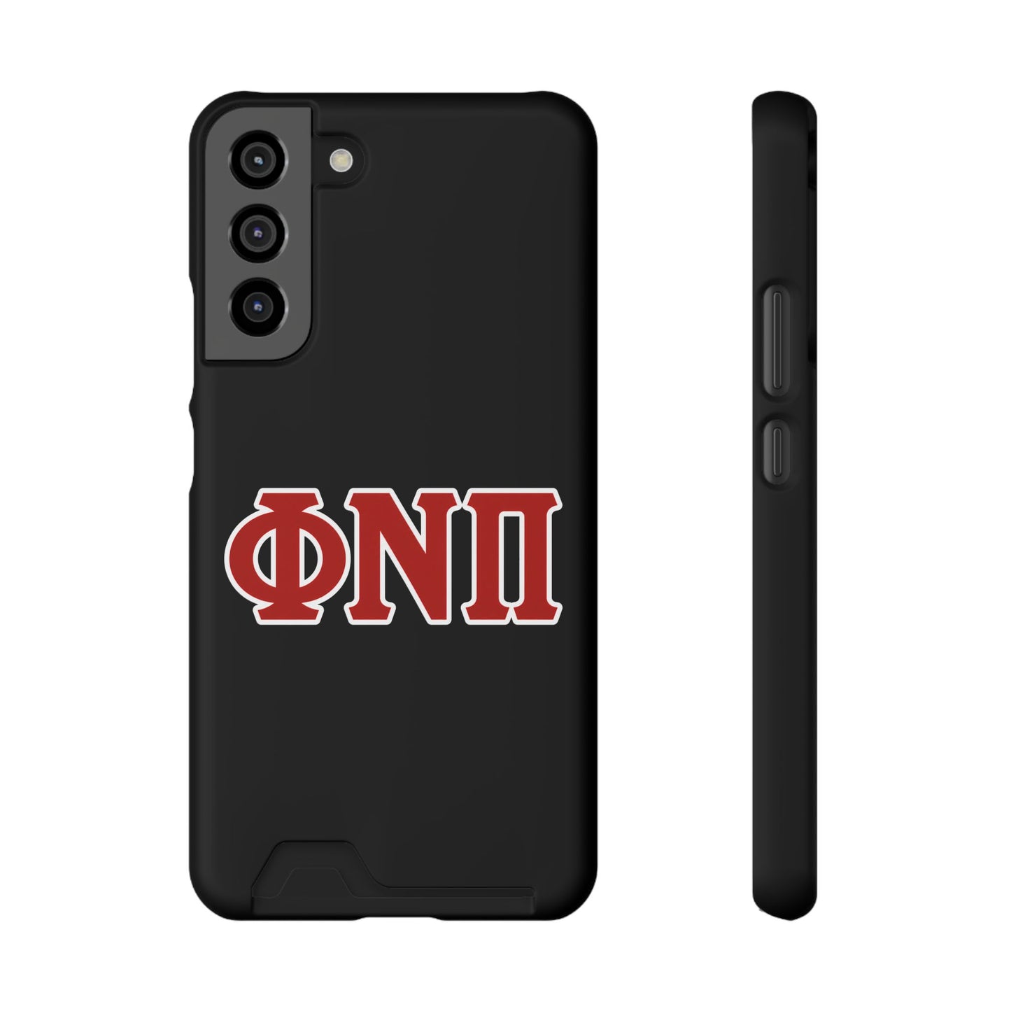 Phi Nu Pi Slim Wallet Phone Card Case