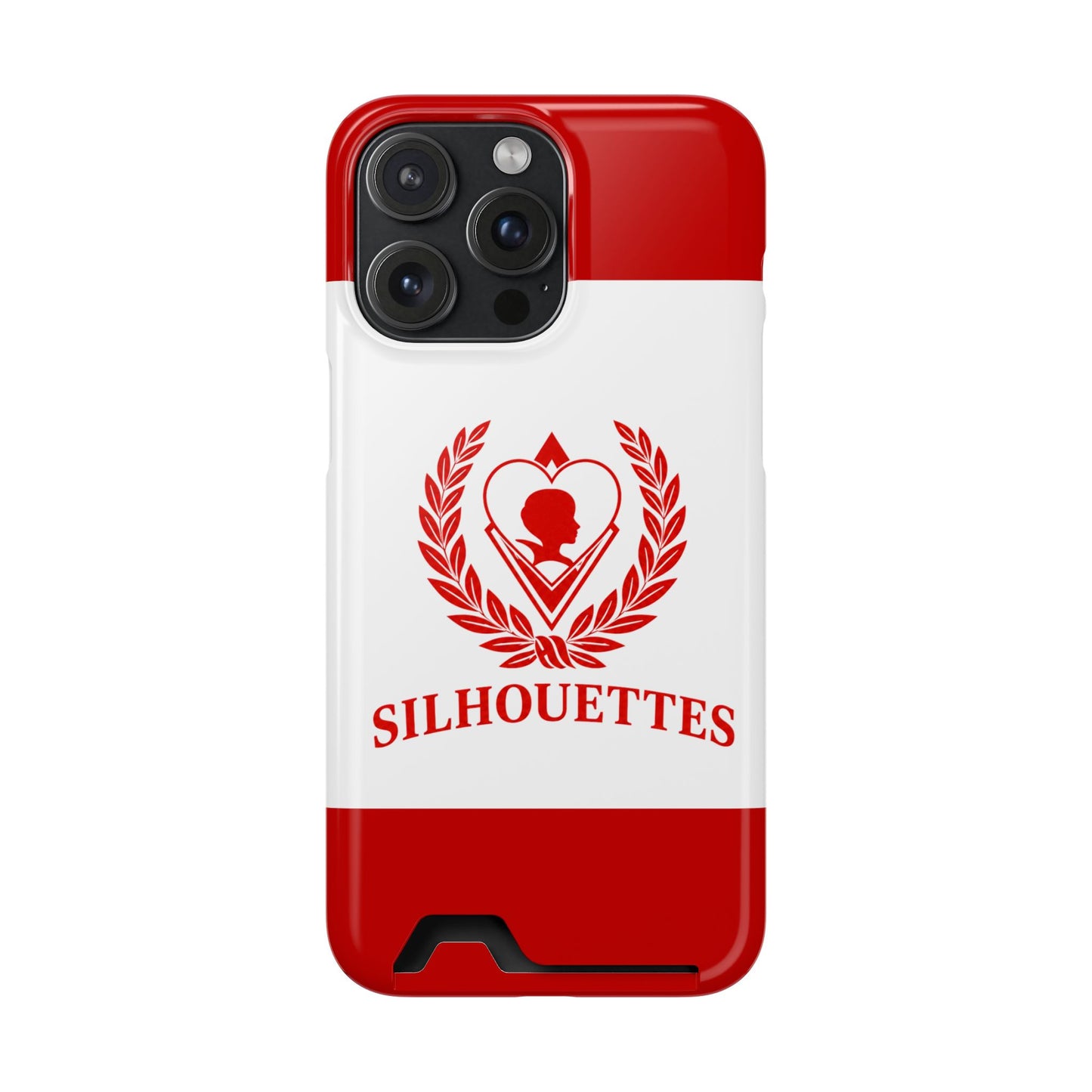 Silhouettes Slim Wallet Phone Card Case