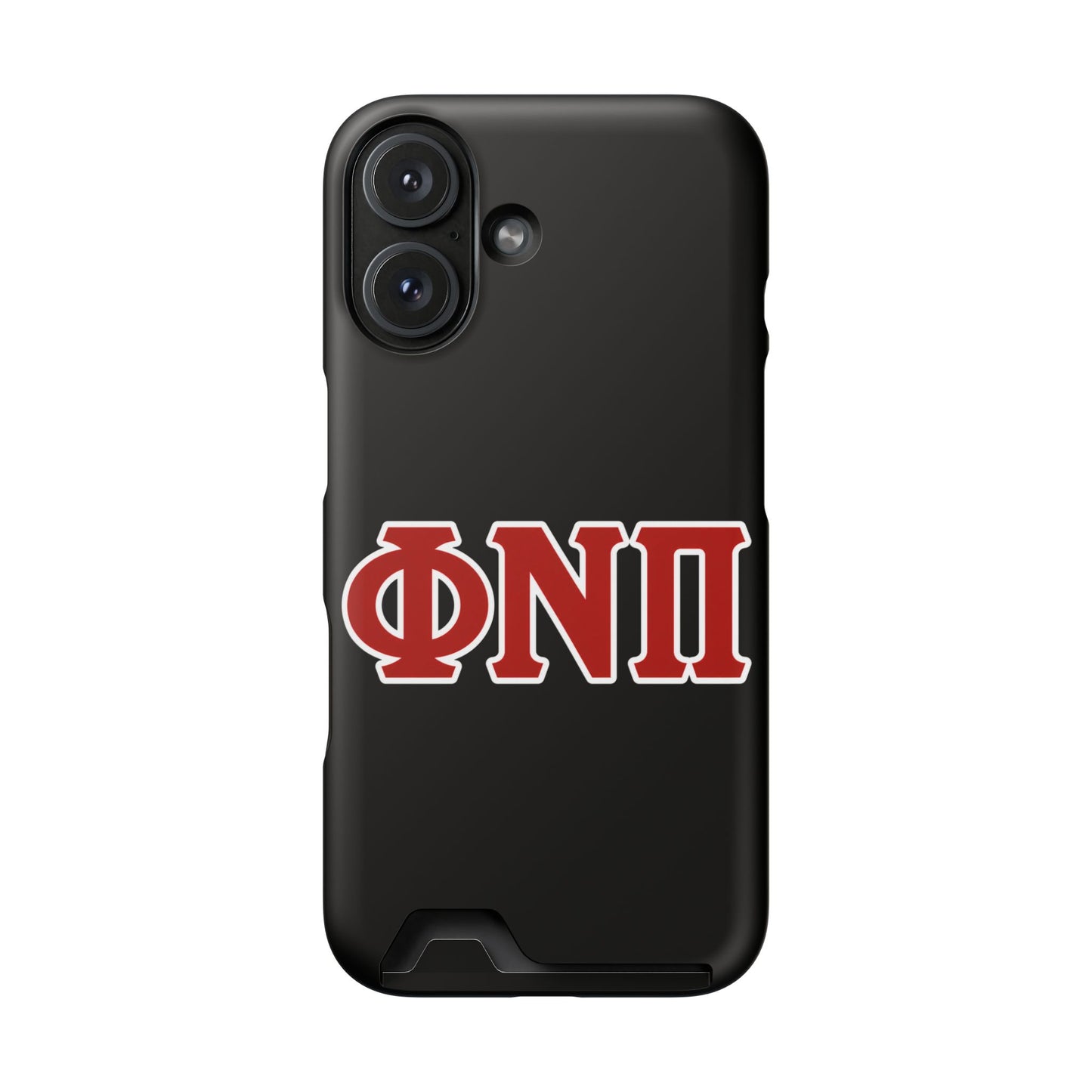 Phi Nu Pi Slim Wallet Phone Card Case