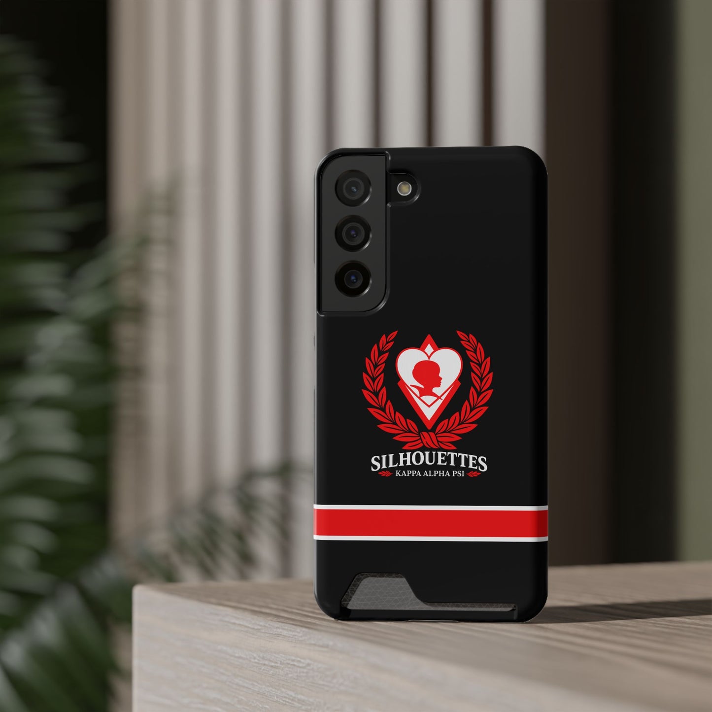 Silhouettes Slim Wallet Phone Card Case