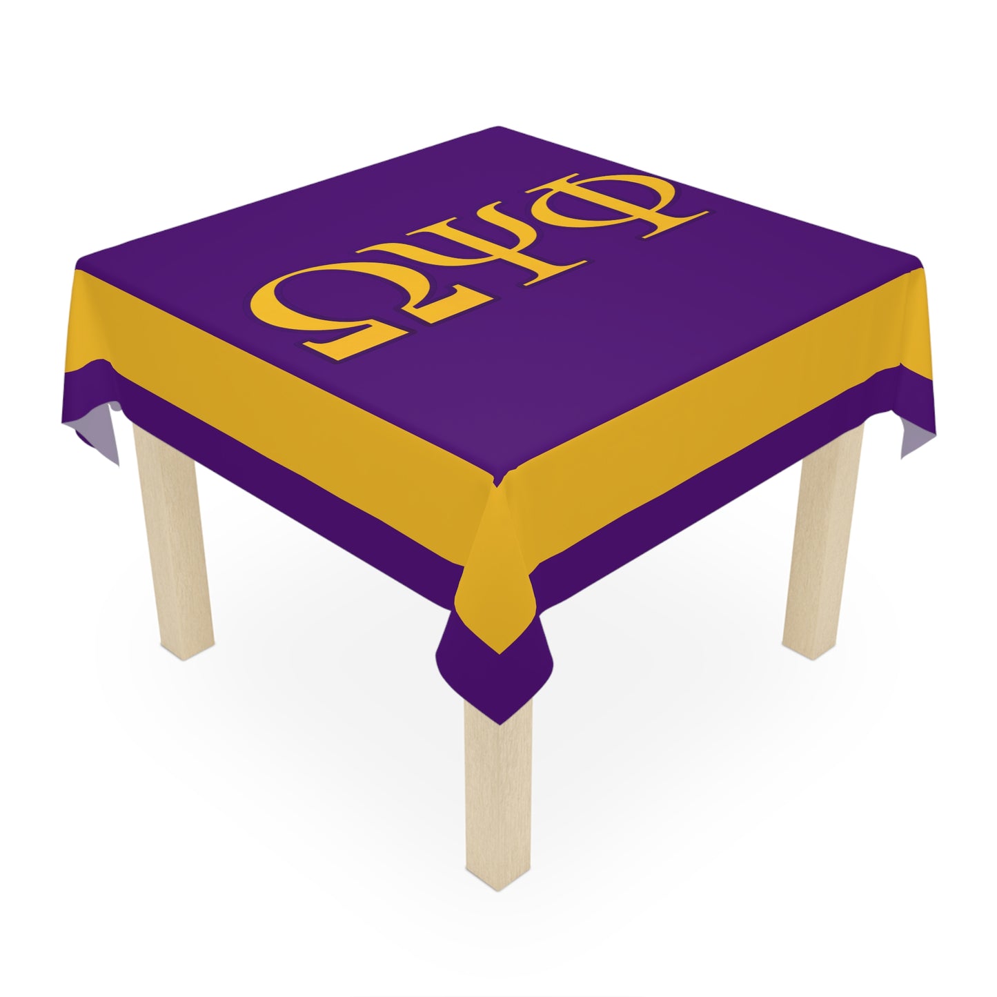 Omega Psi Phi Purple Tablecloth