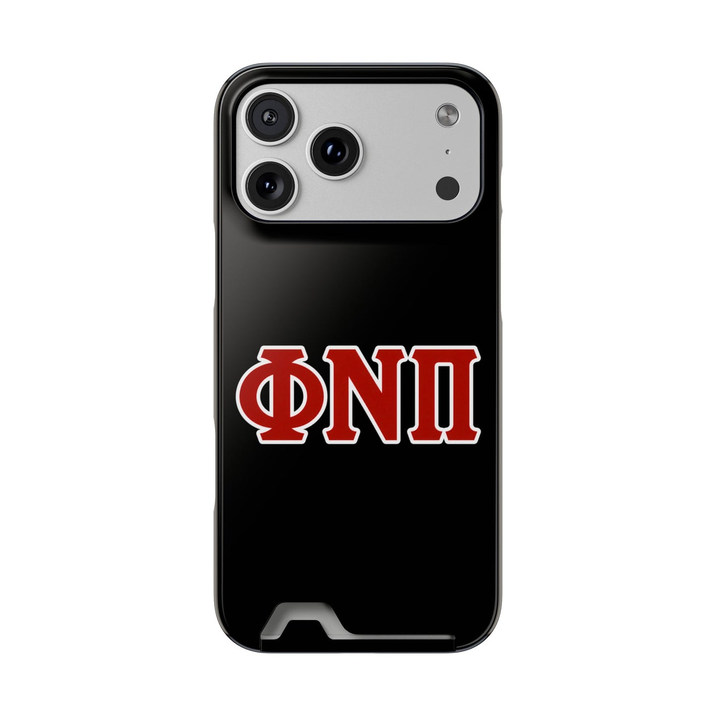 Phi Nu Pi Slim Wallet Phone Card Case