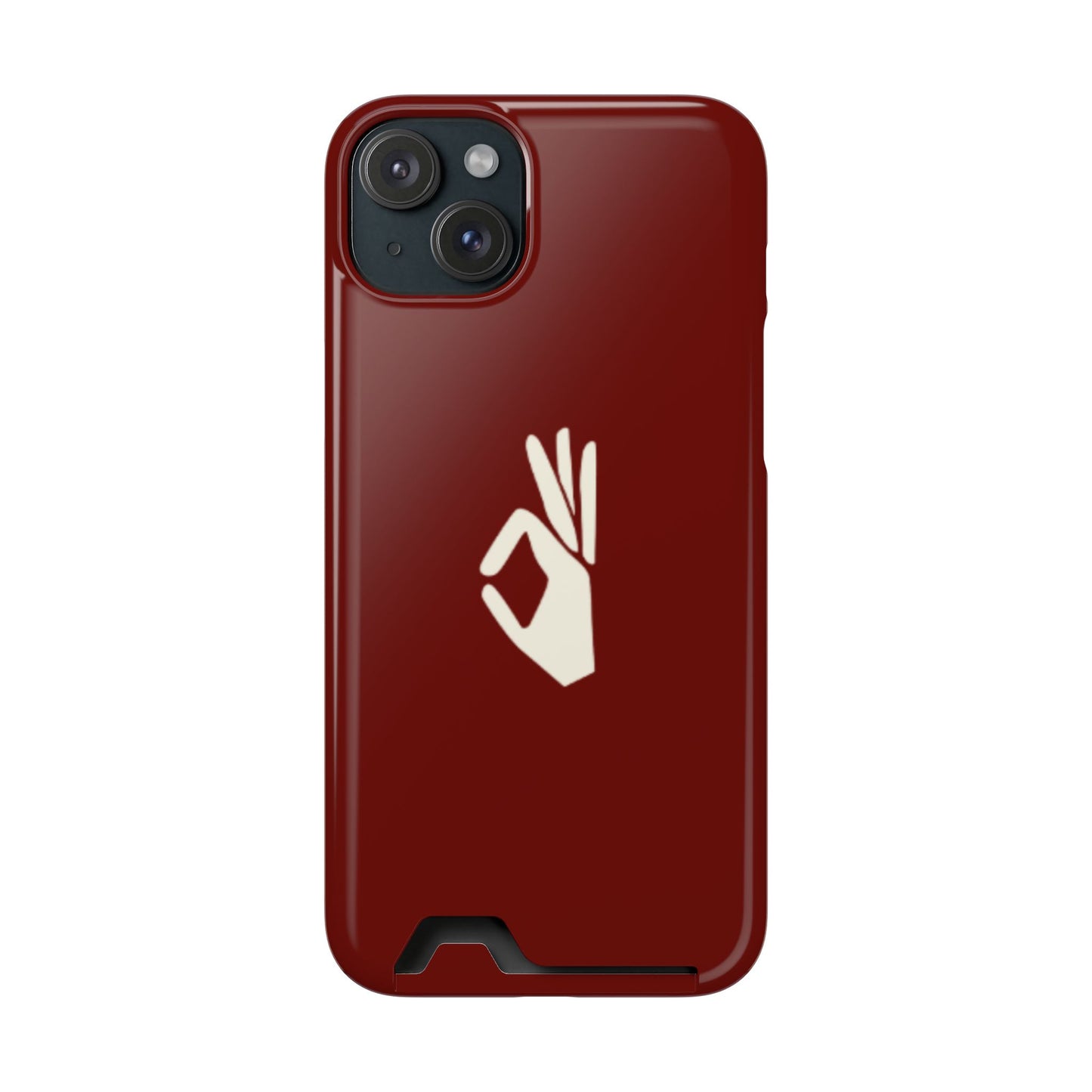 Yo NUPE Phone Case - Crimson & Cream
