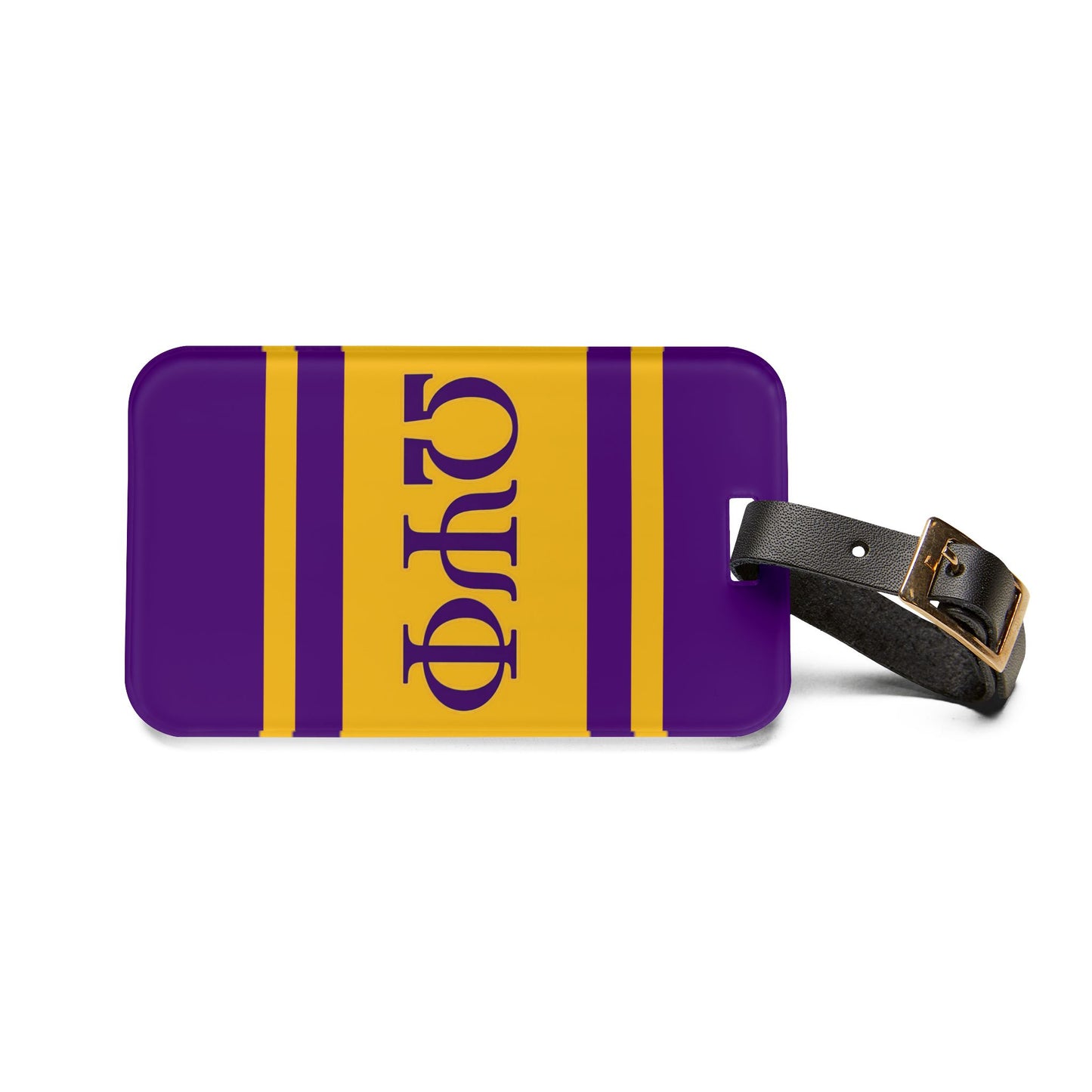 Omega Psi Phi Luggage Tag