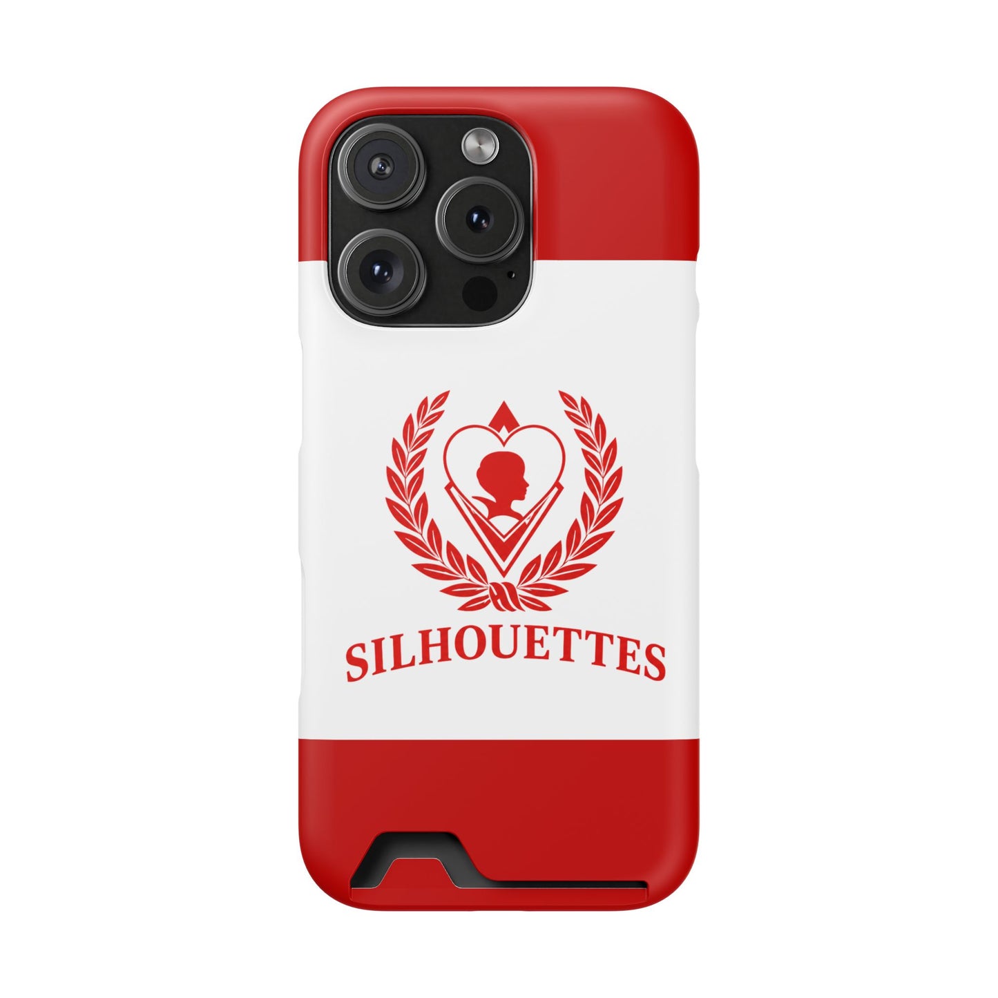 Silhouettes Slim Wallet Phone Card Case