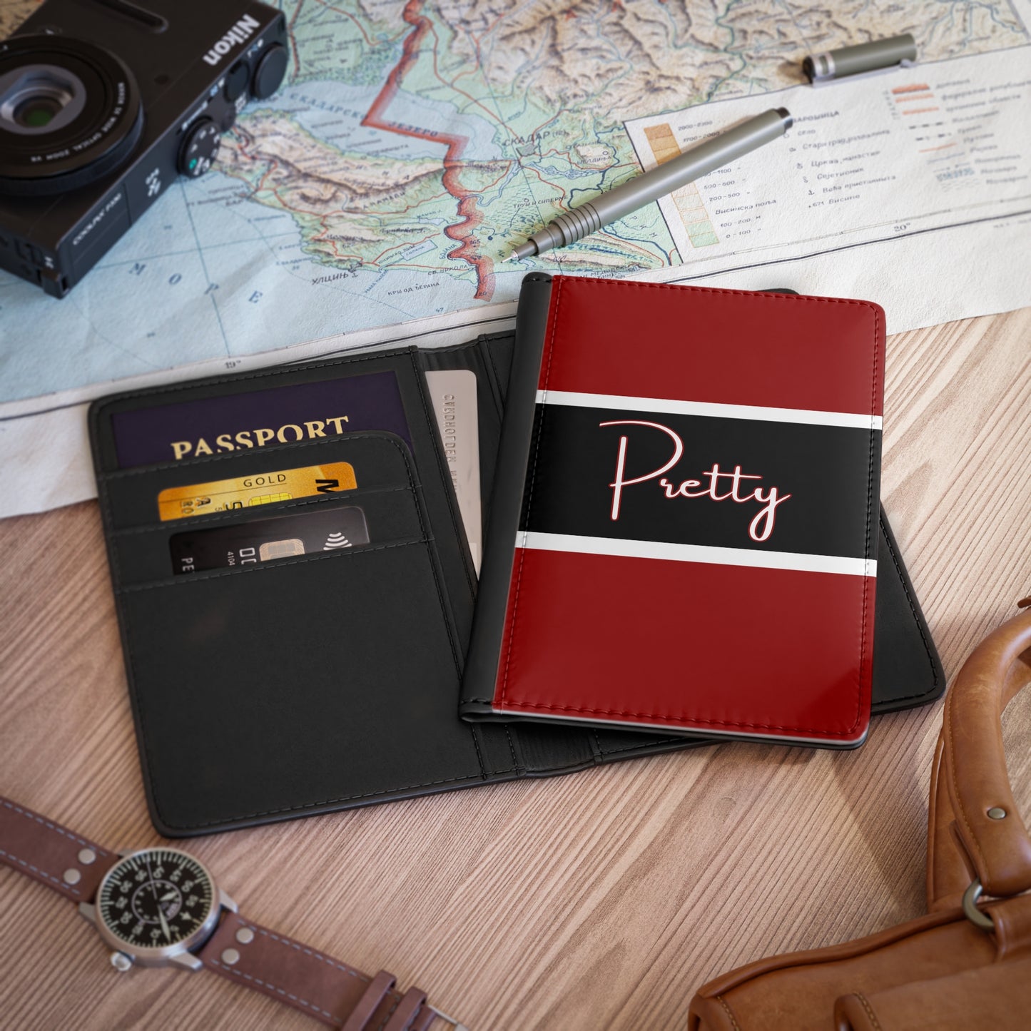 Pretty Piety Passport Cover