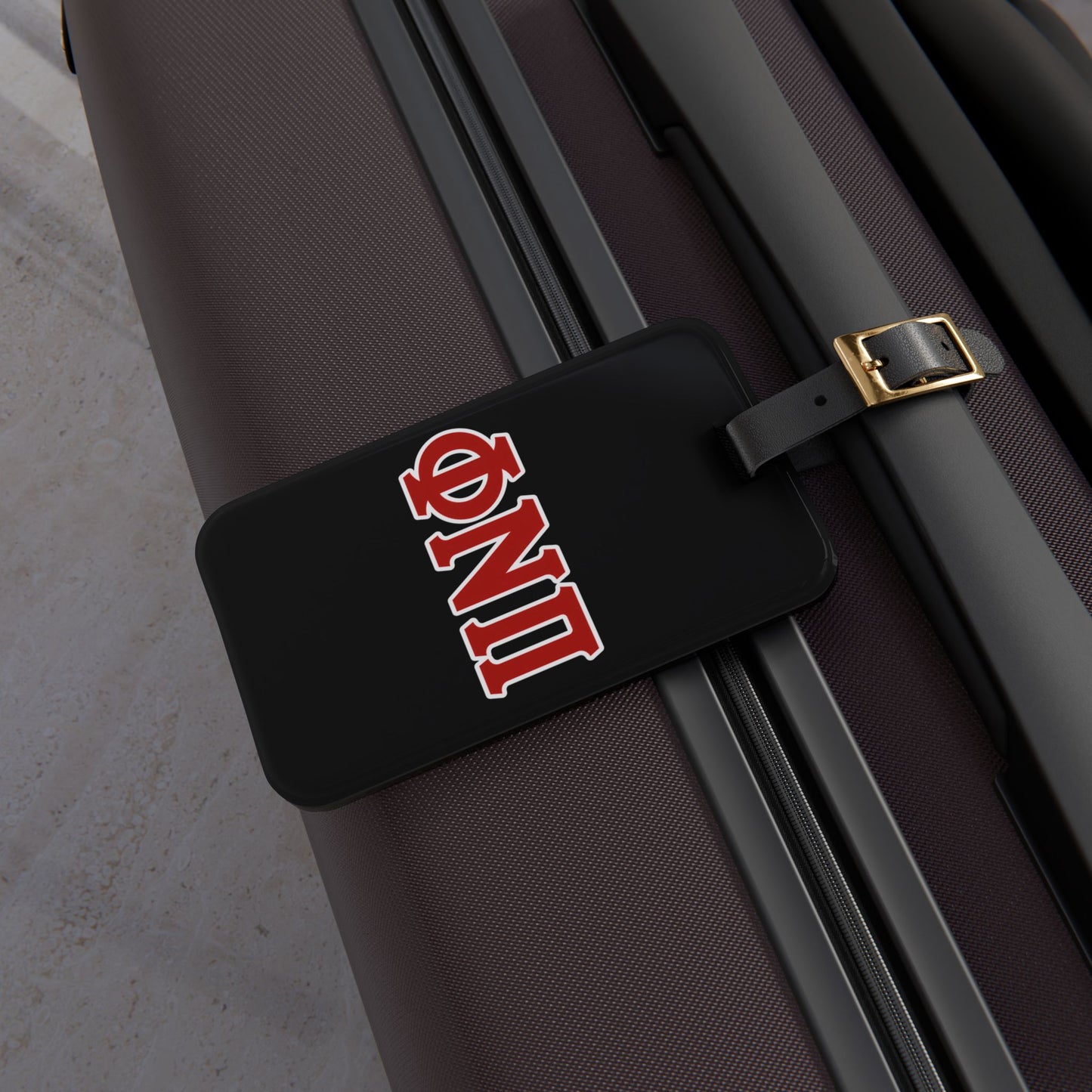 Phi Nu Pi Luggage Tag