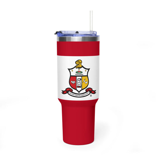 KAPsi Coat of Arms Insulated Vacuum Tumbler