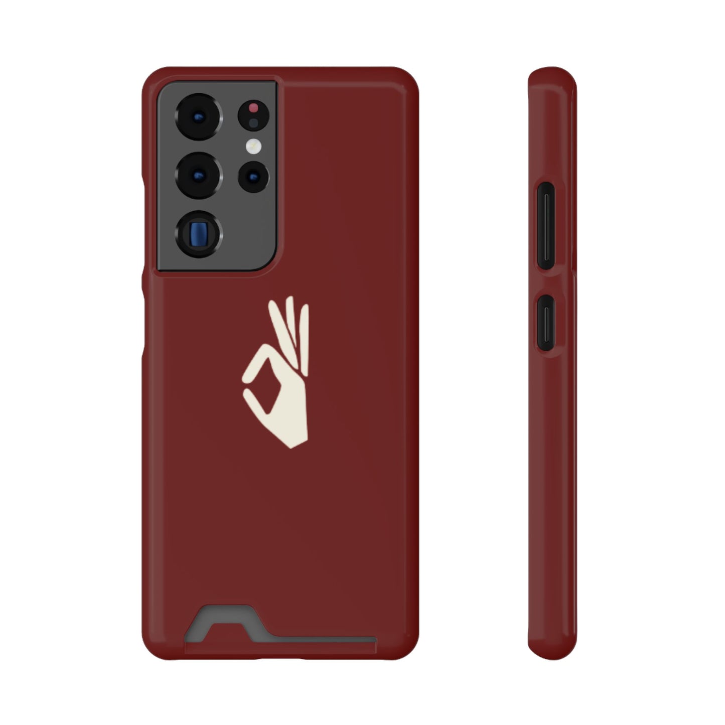 Yo NUPE Phone Case - Crimson & Cream