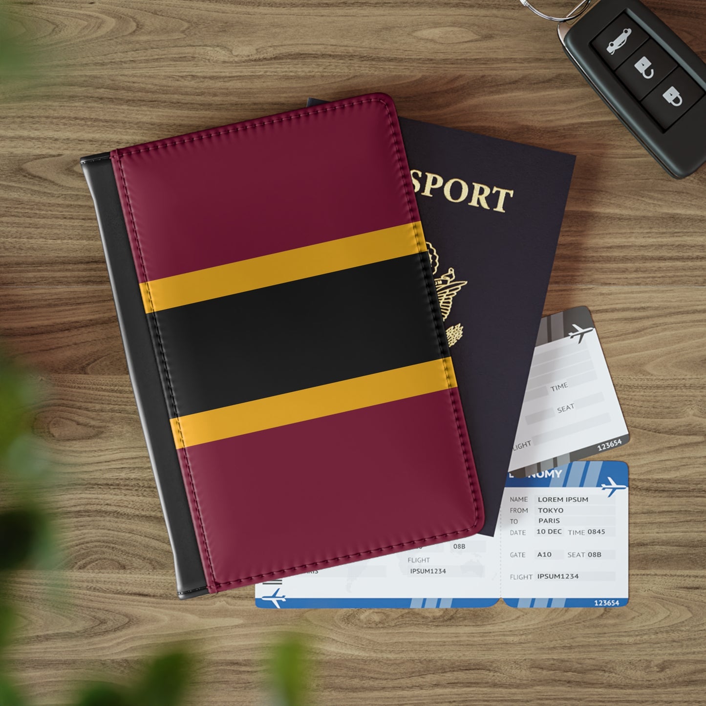 Warfield Passport Cover