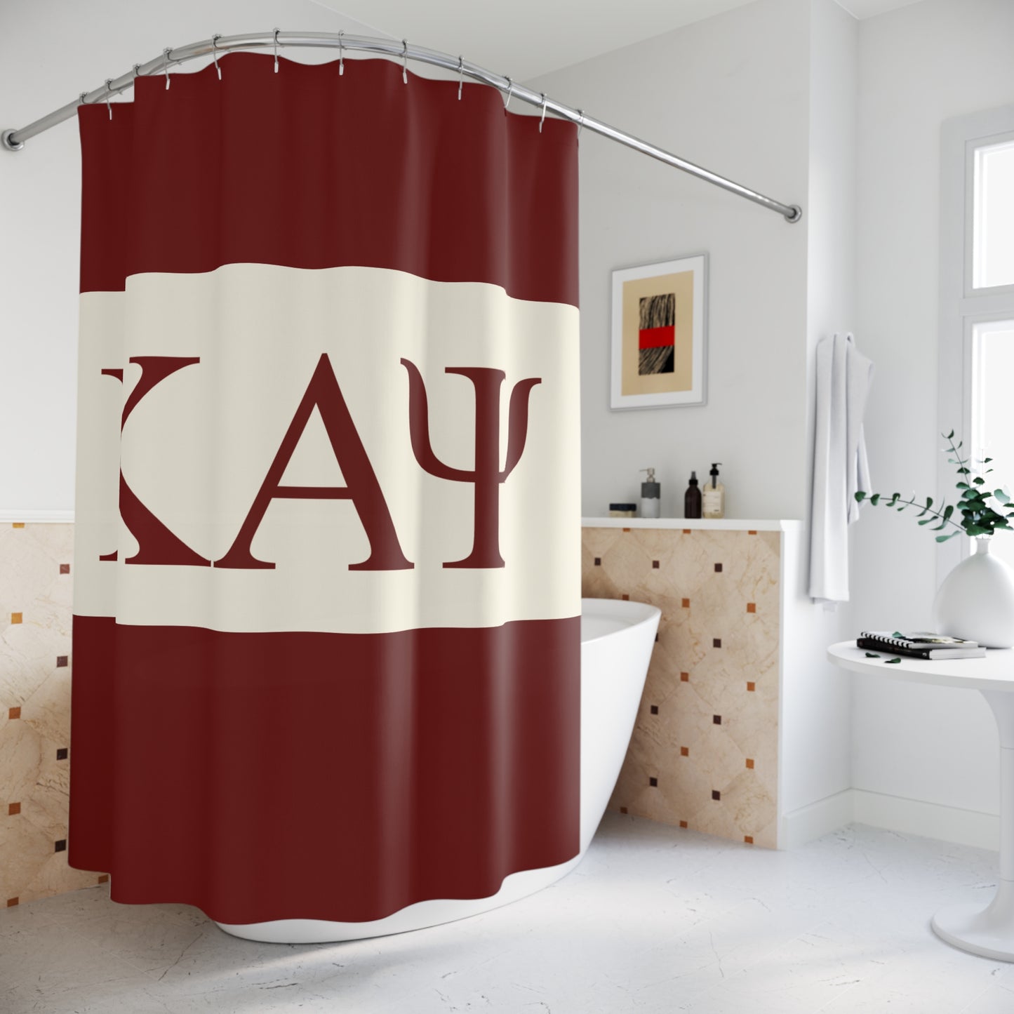 Kappa Alpha Psi Shower Curtain