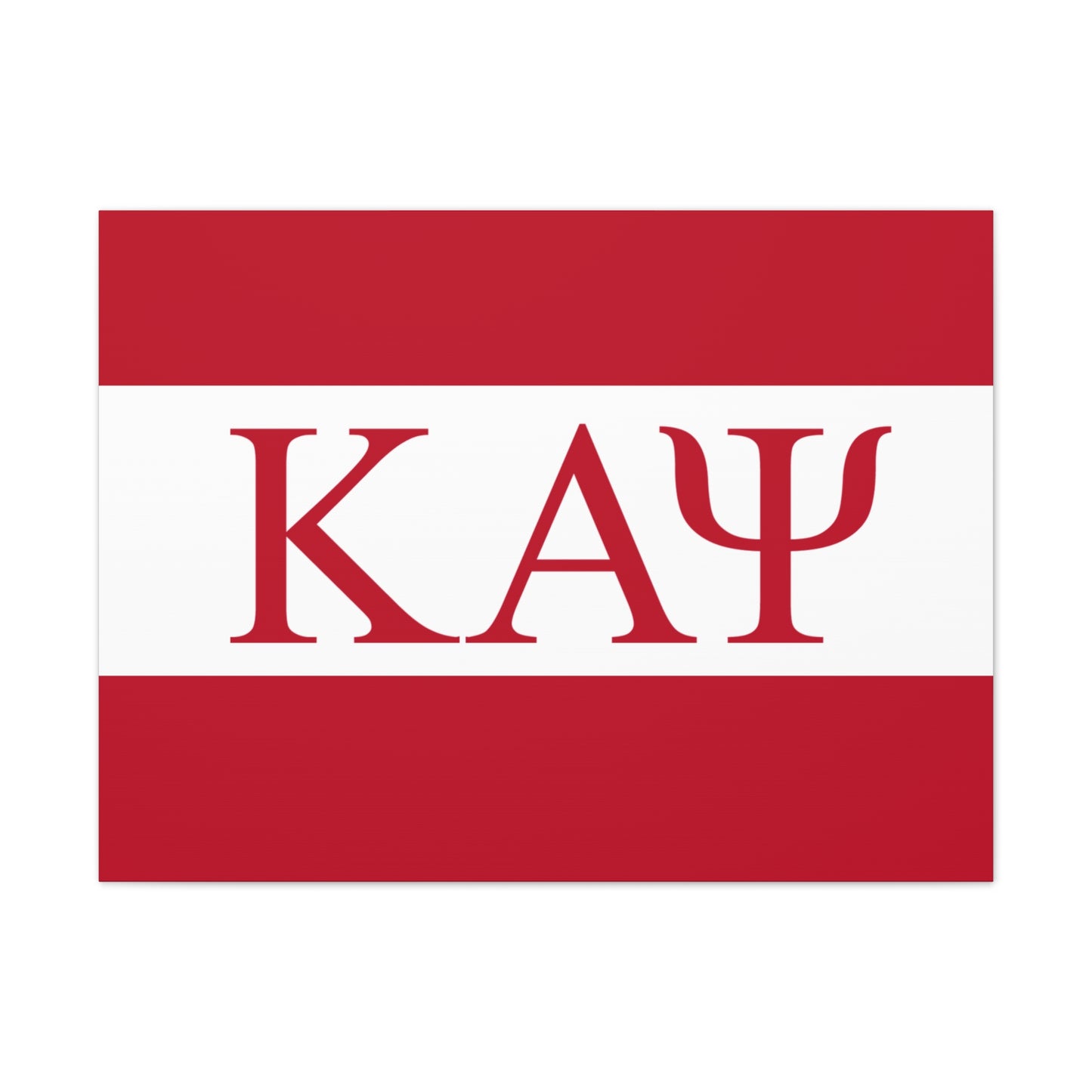 Kappa Alpha Psi Horizontal  Wall Canvas 2.0