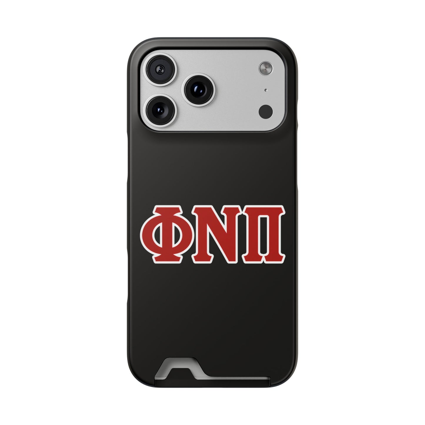 Phi Nu Pi Slim Wallet Phone Card Case