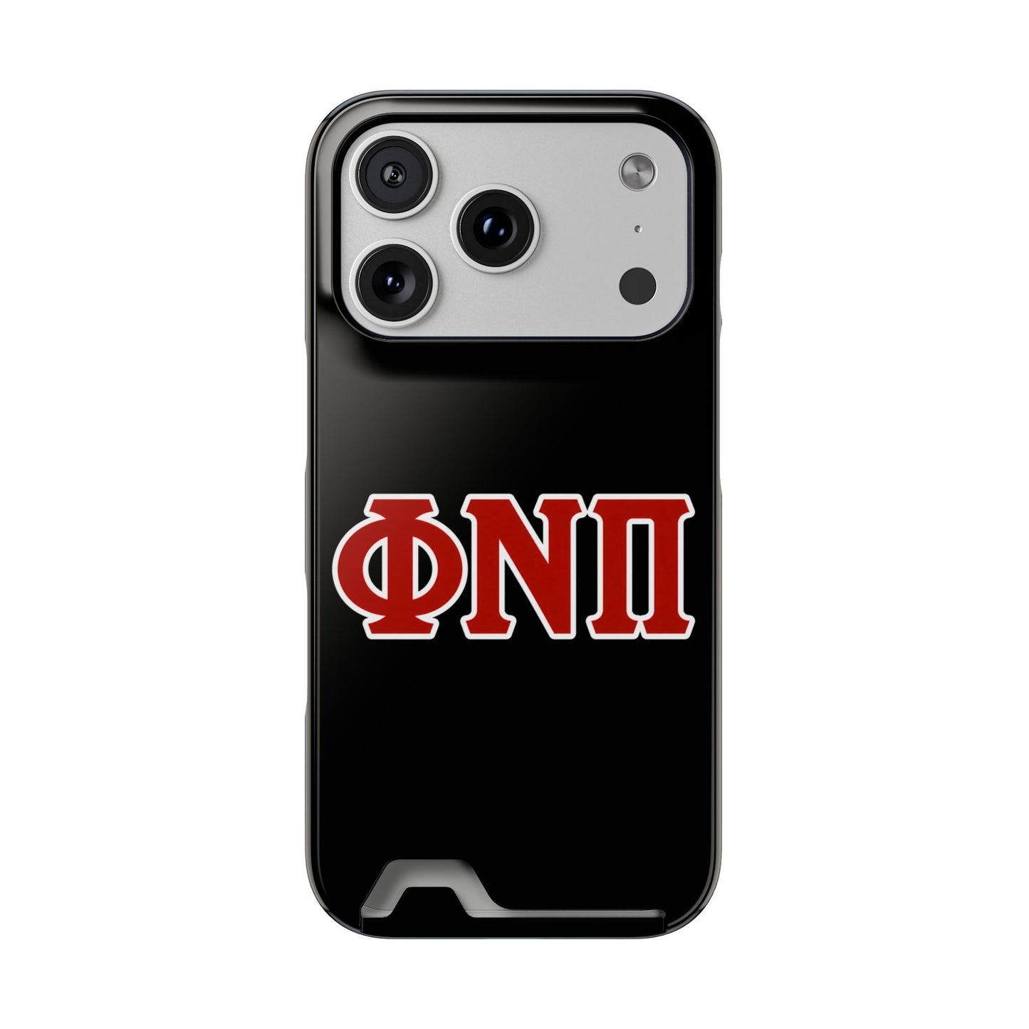 Phi Nu Pi Slim Wallet Phone Card Case