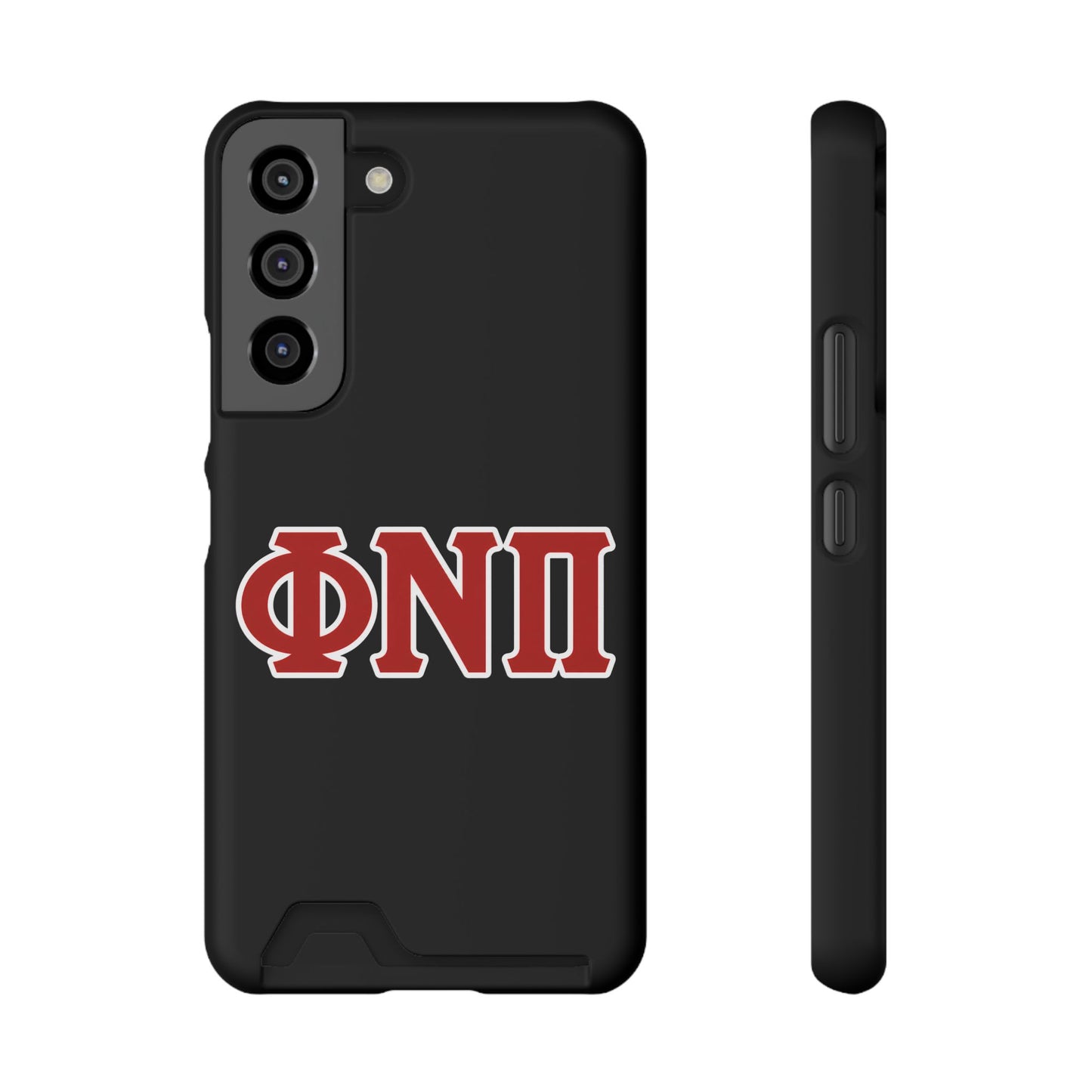 Phi Nu Pi Slim Wallet Phone Card Case