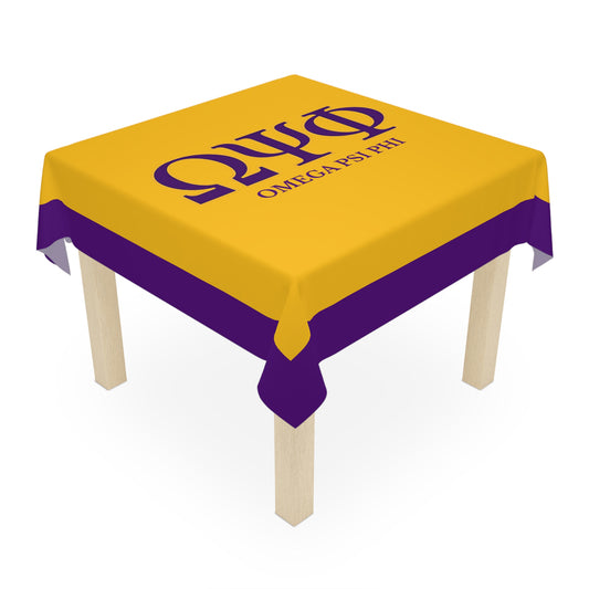 Omega Psi Phi Tablecloth 2.0