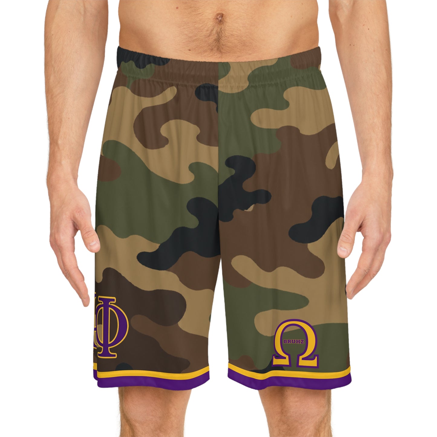 Omega Camo Basketball Shorts