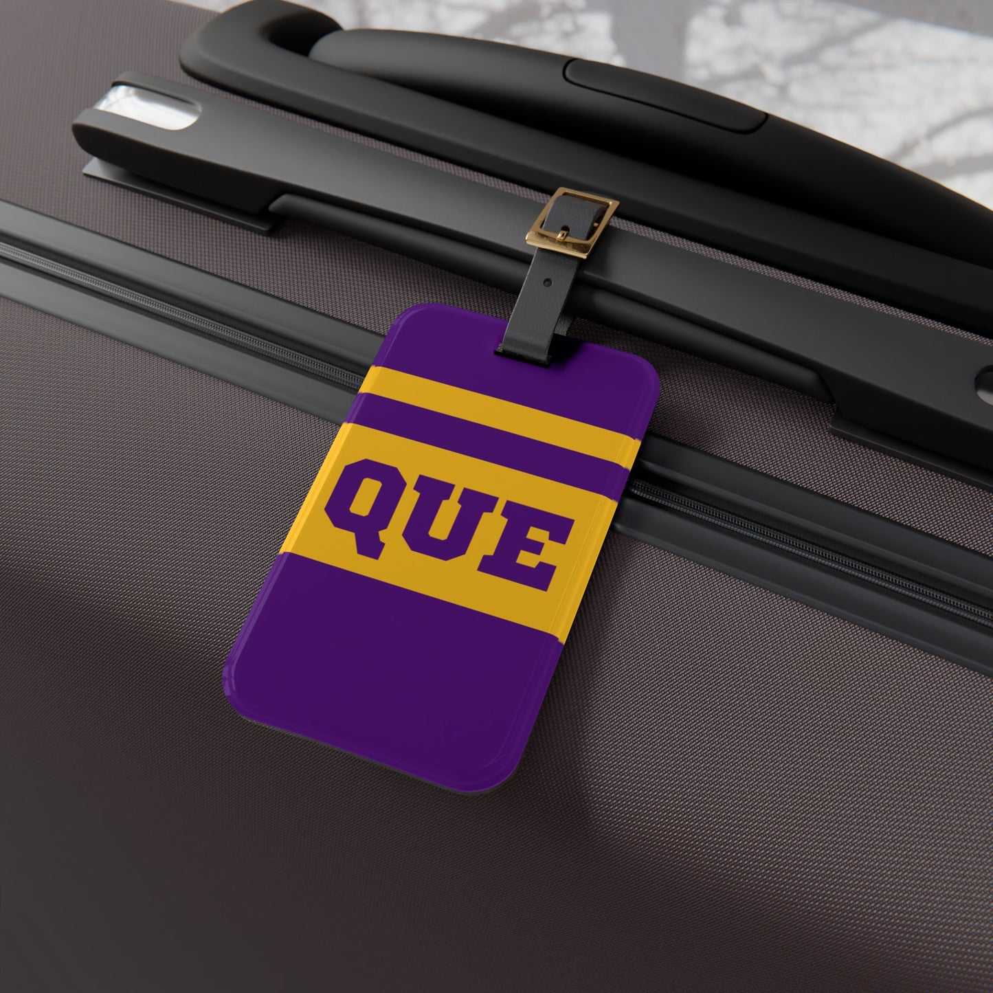 Que Luggage Tag
