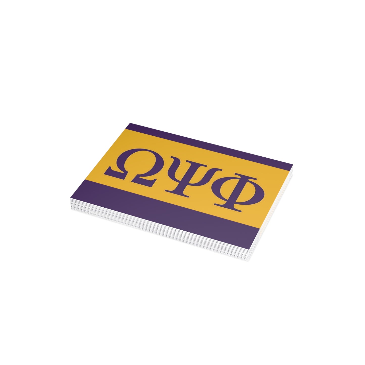 Omega Psi Phi Greeting Cards