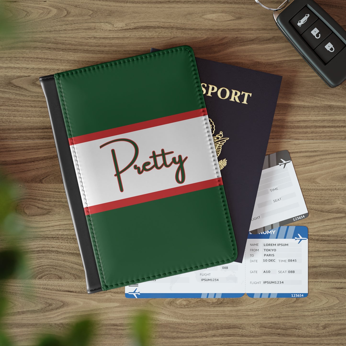 Pretty Domain Passport Cover