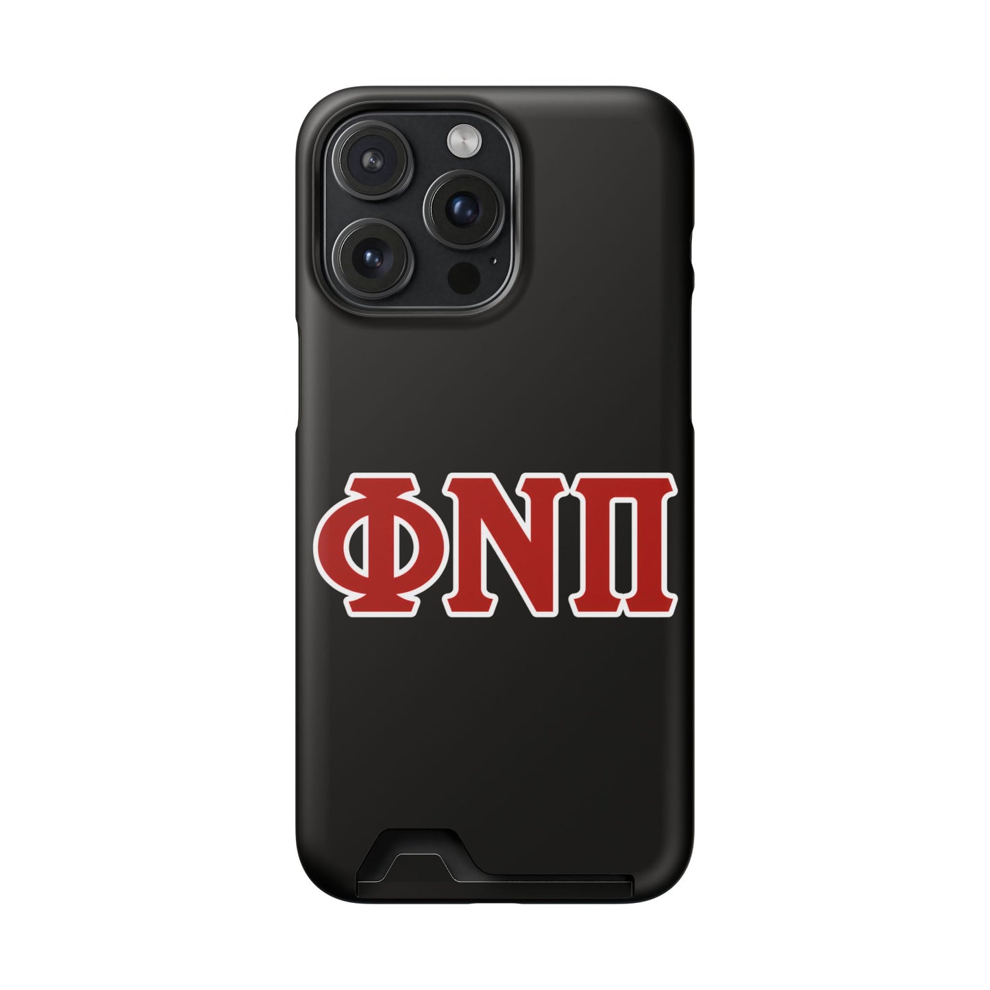 Phi Nu Pi Slim Wallet Phone Card Case