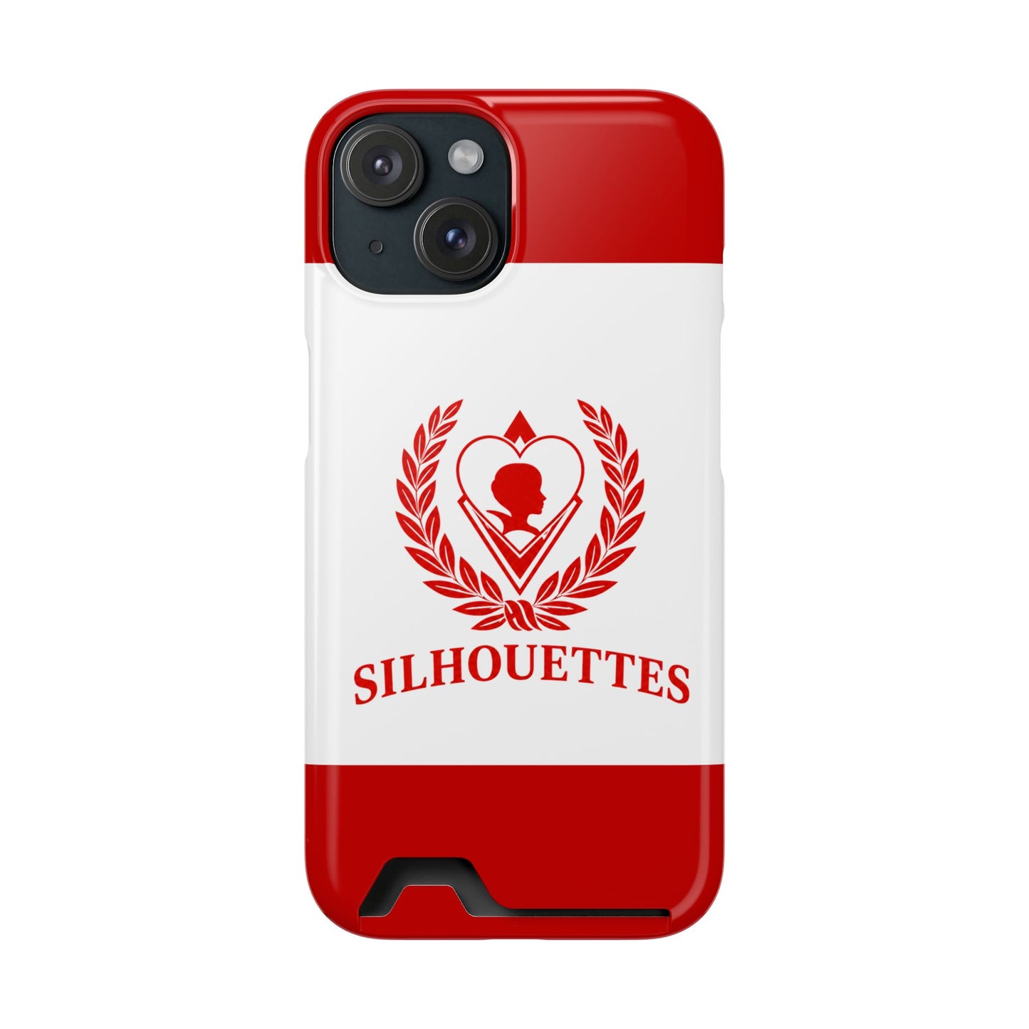Silhouettes Slim Wallet Phone Card Case
