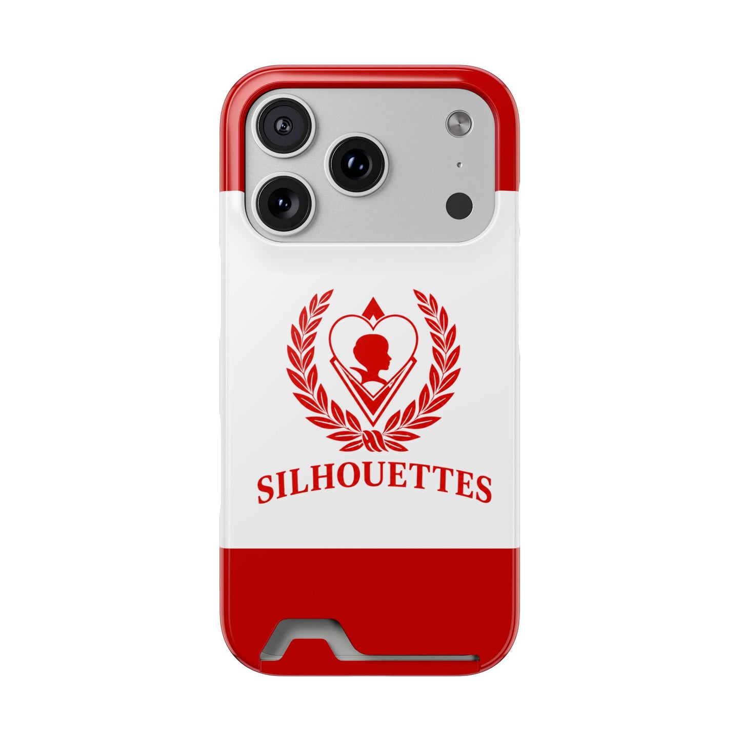 Silhouettes Slim Wallet Phone Card Case