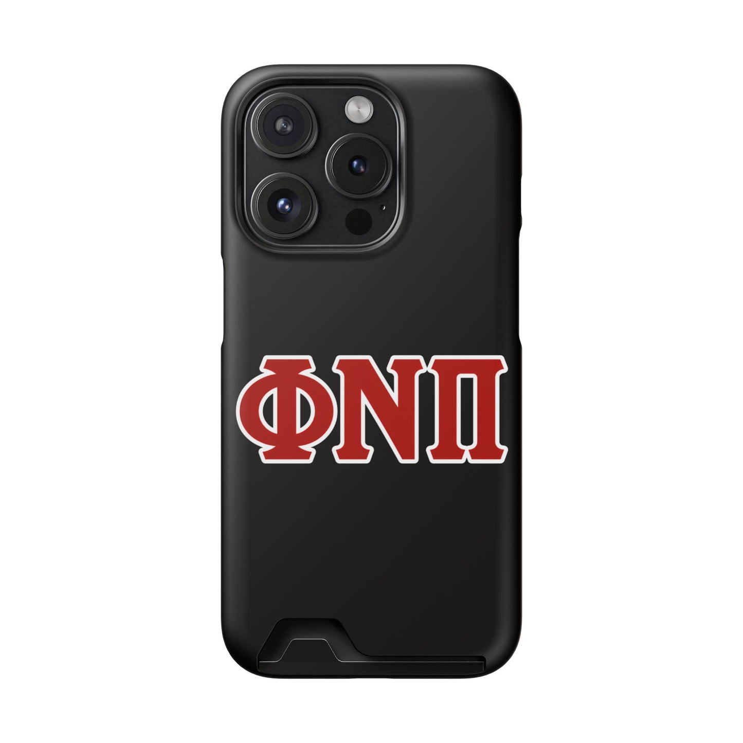 Phi Nu Pi Slim Wallet Phone Card Case