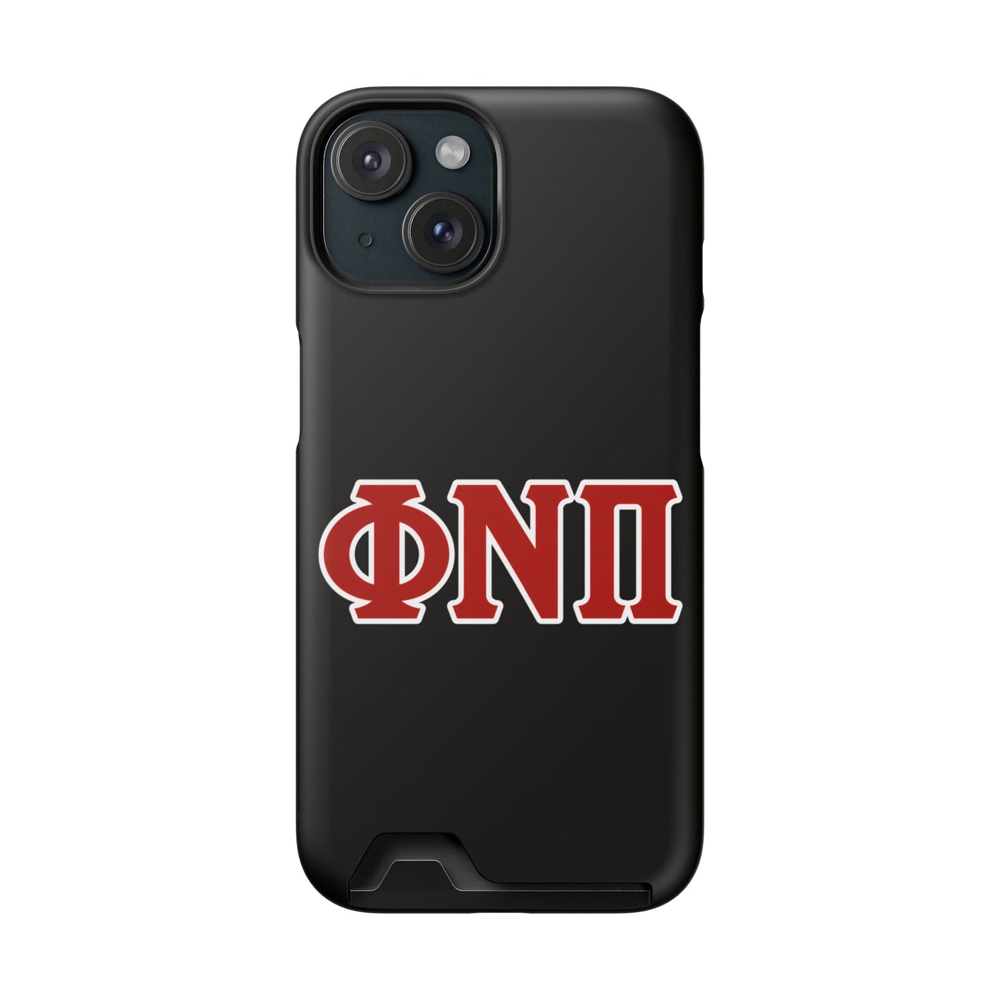 Phi Nu Pi Slim Wallet Phone Card Case