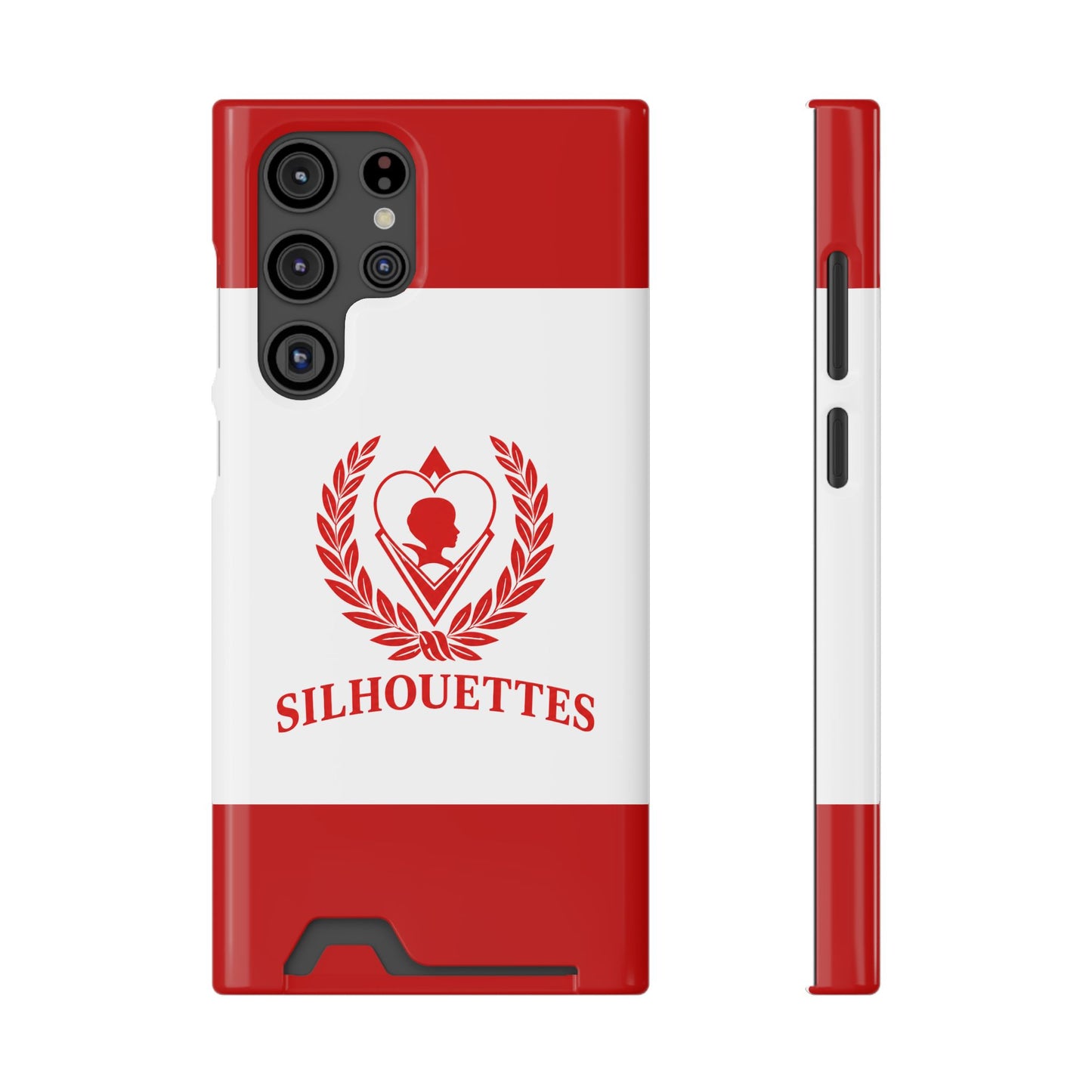 Silhouettes Slim Wallet Phone Card Case