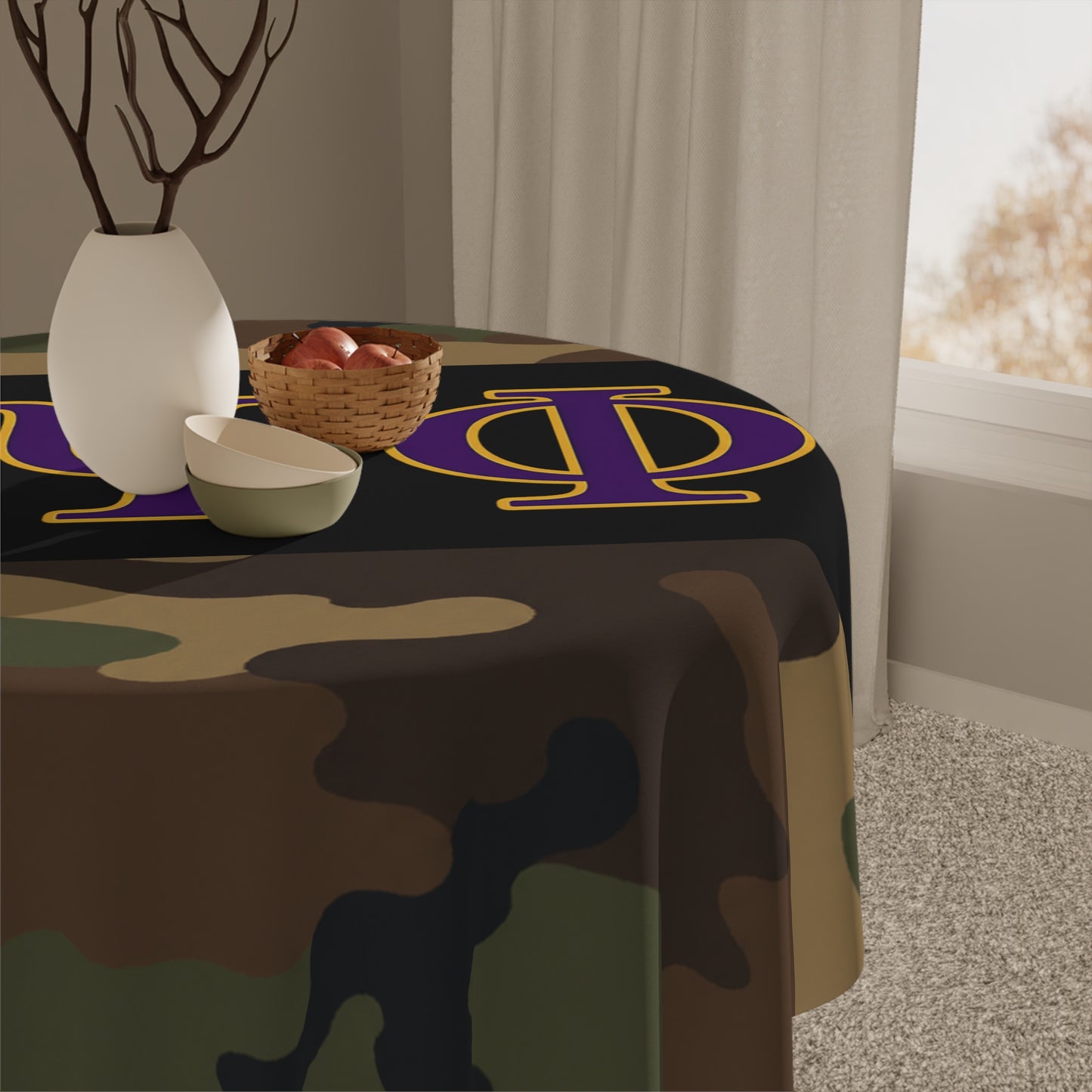 Omega Camo Tablecloth