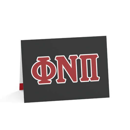 Phi Nu Pi Greeting Cards