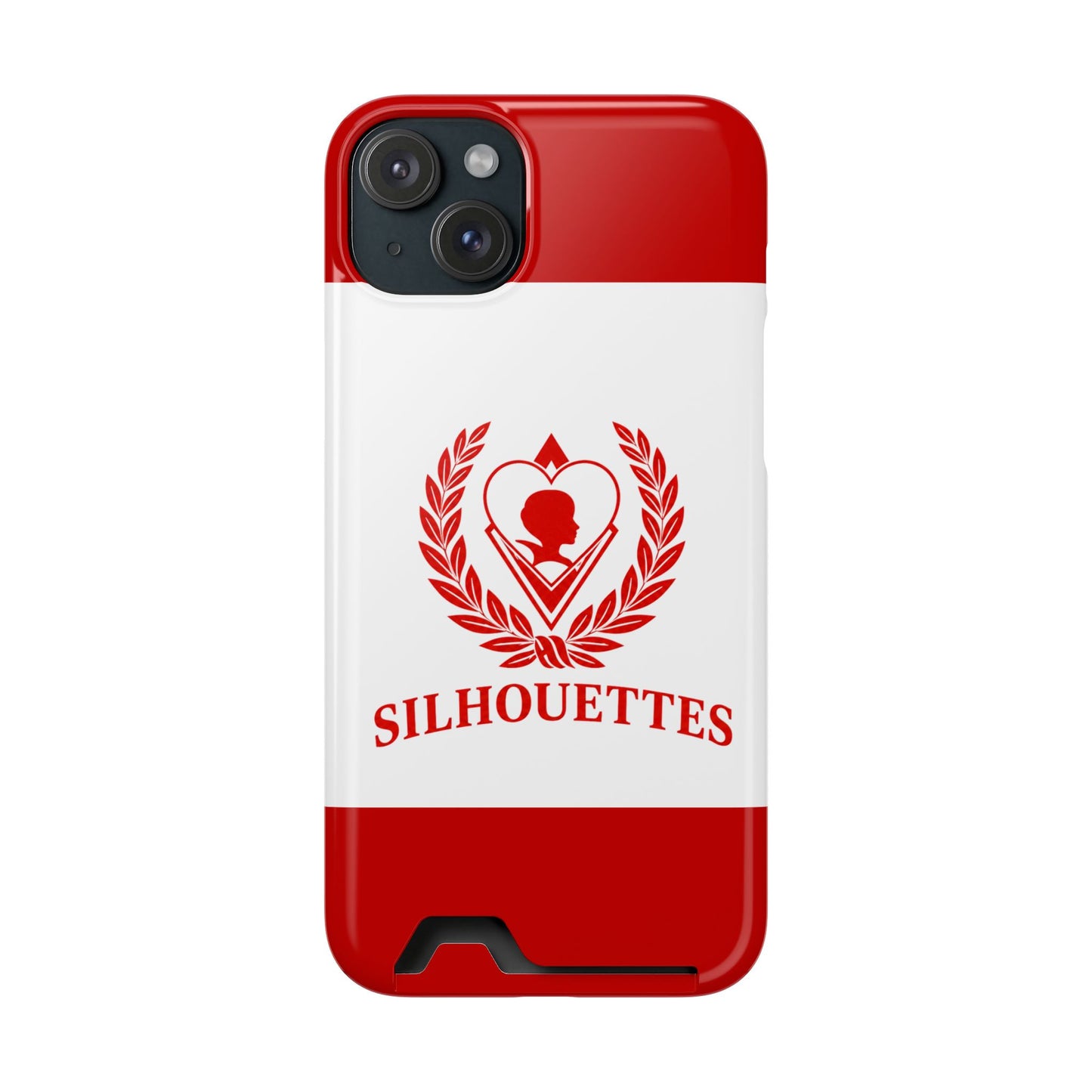Silhouettes Slim Wallet Phone Card Case