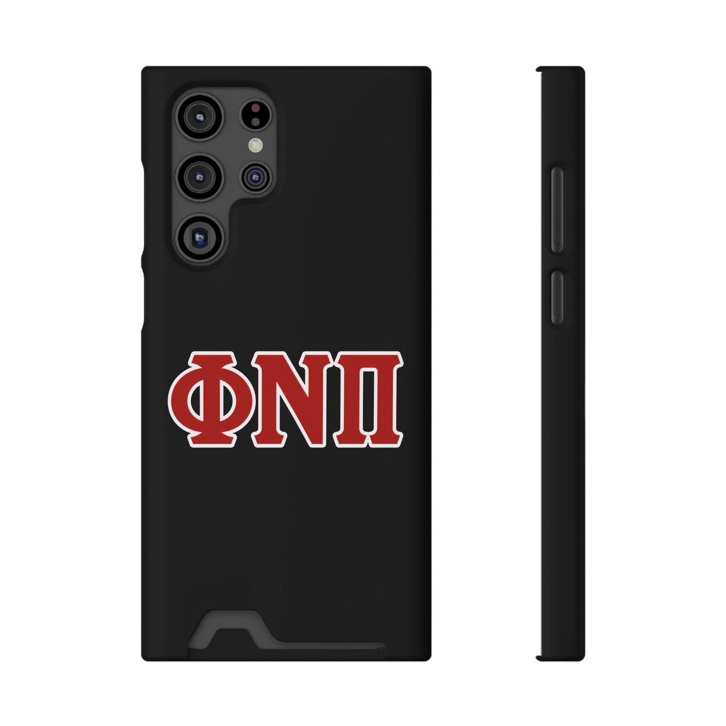 Phi Nu Pi Slim Wallet Phone Card Case