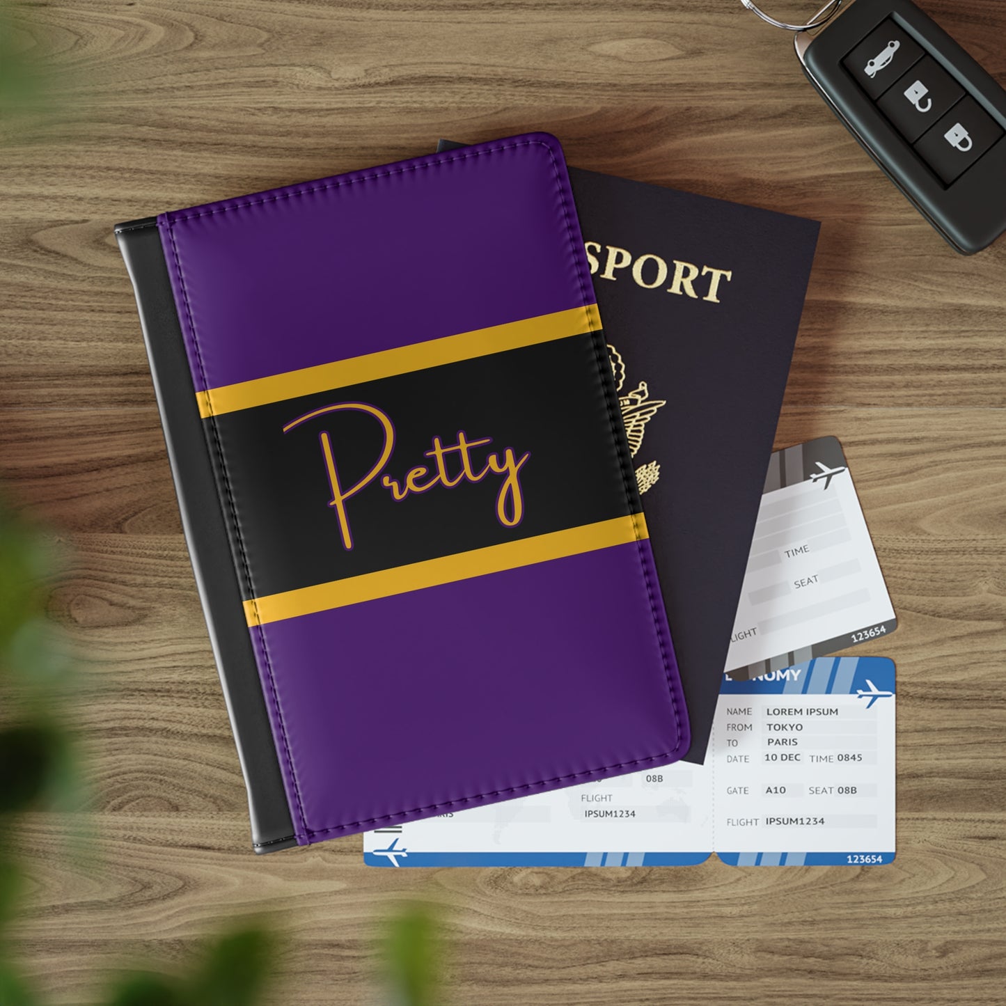 Pretty Mazant Passport Cover