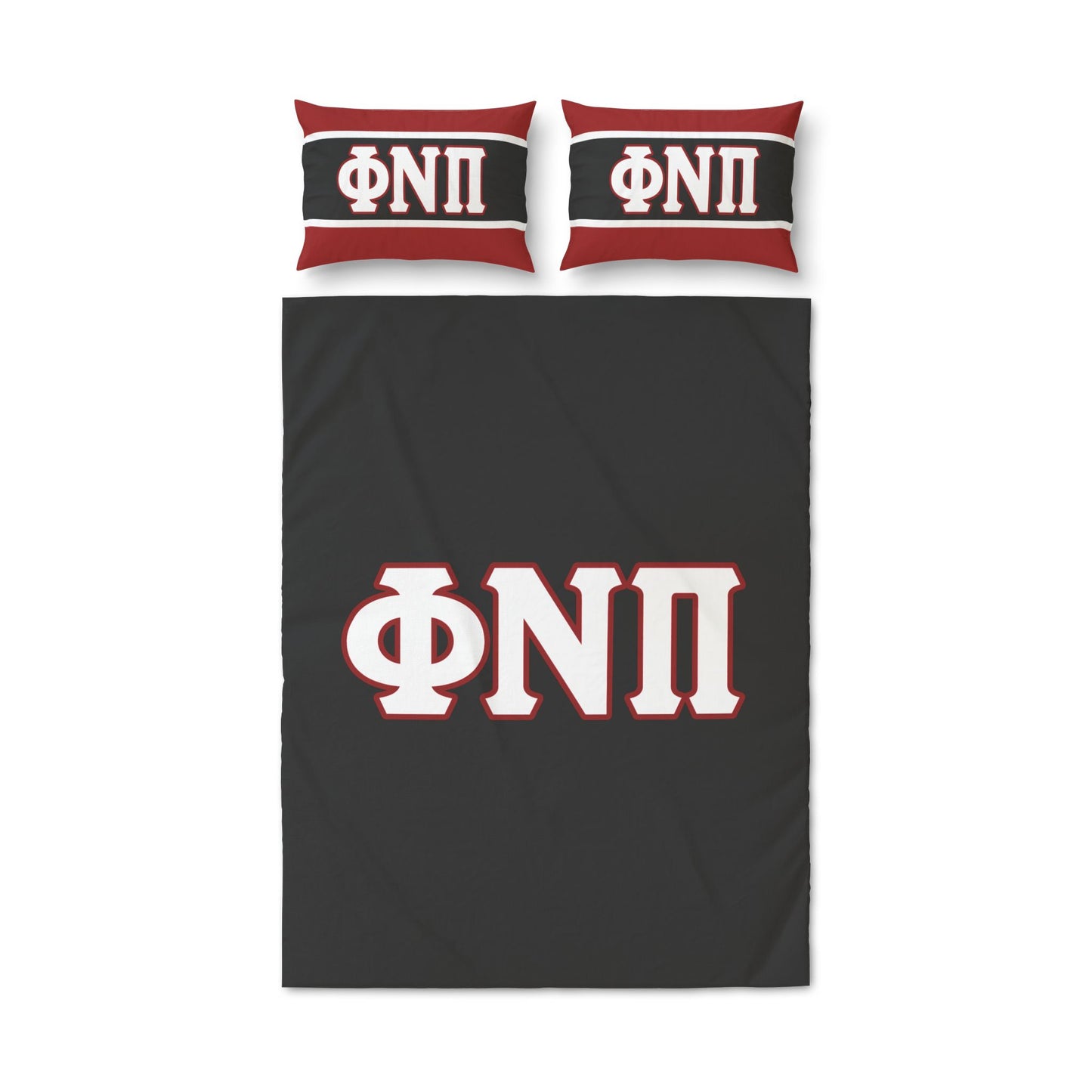 Phi Nu Pi Quilt Cover Set (3-Piece)